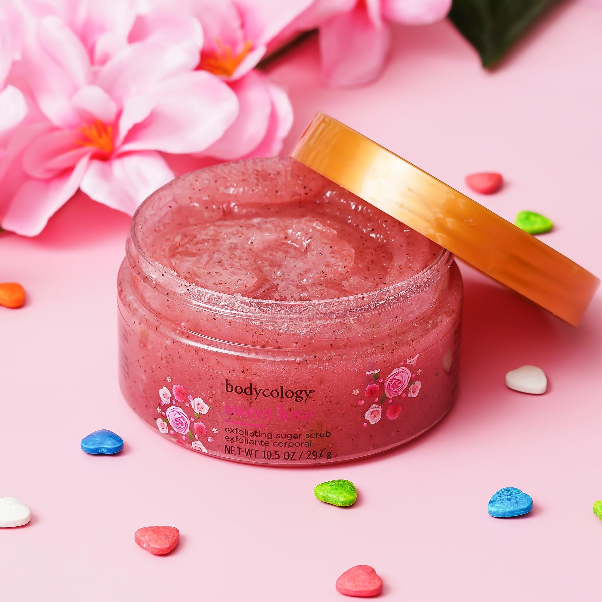 Foto 8 pulgar | Exfoliante Exfoliante Con Azúcar Bodycology Sweet Love Para Mujer 310 M - Venta Internacional.