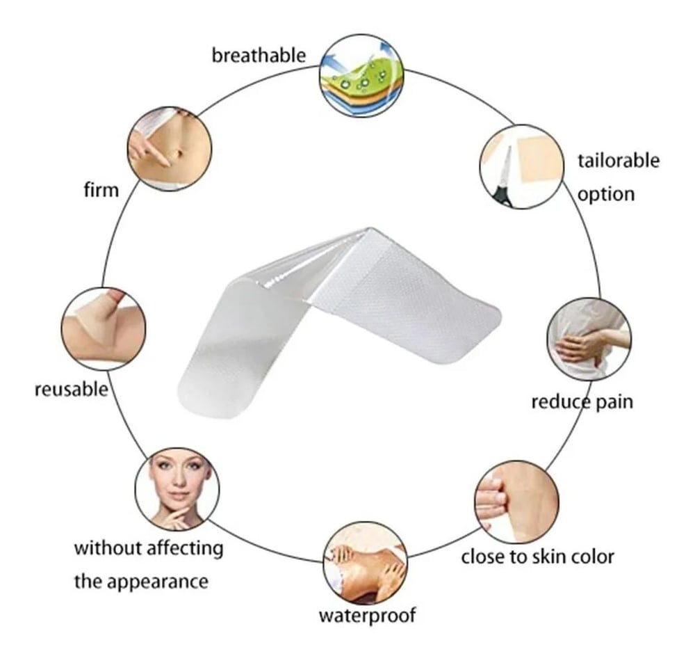 Foto 7 pulgar | Parche de Silicona para Cicatrices Hipertróficas y Queloides - Venta Internacional