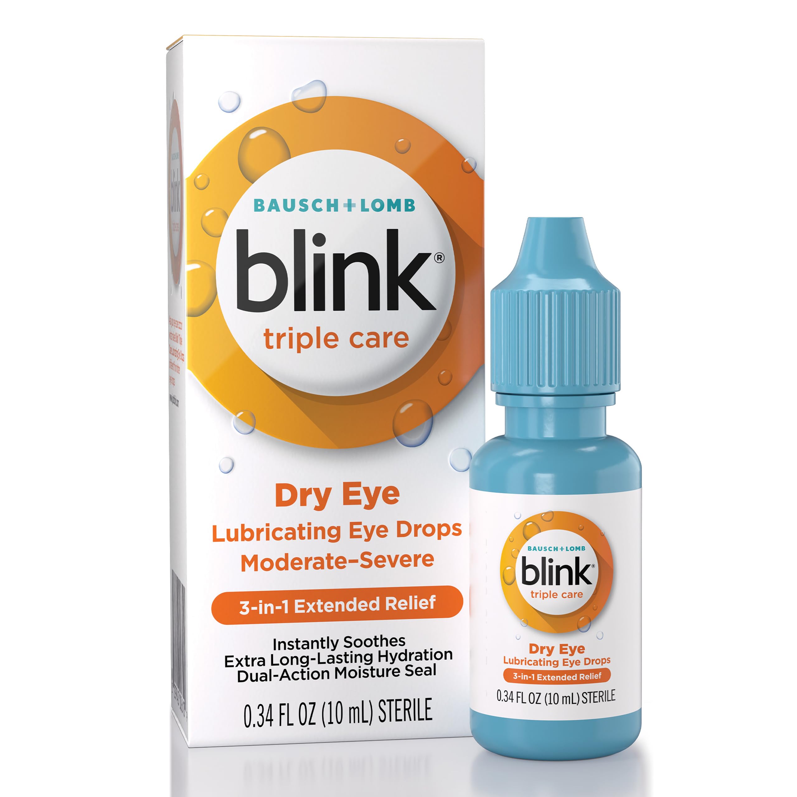 Foto 2 pulgar | Eye Drops Blink Triple Care Lubricante Para Ojos Secos, 10 Ml - Venta Internacional.