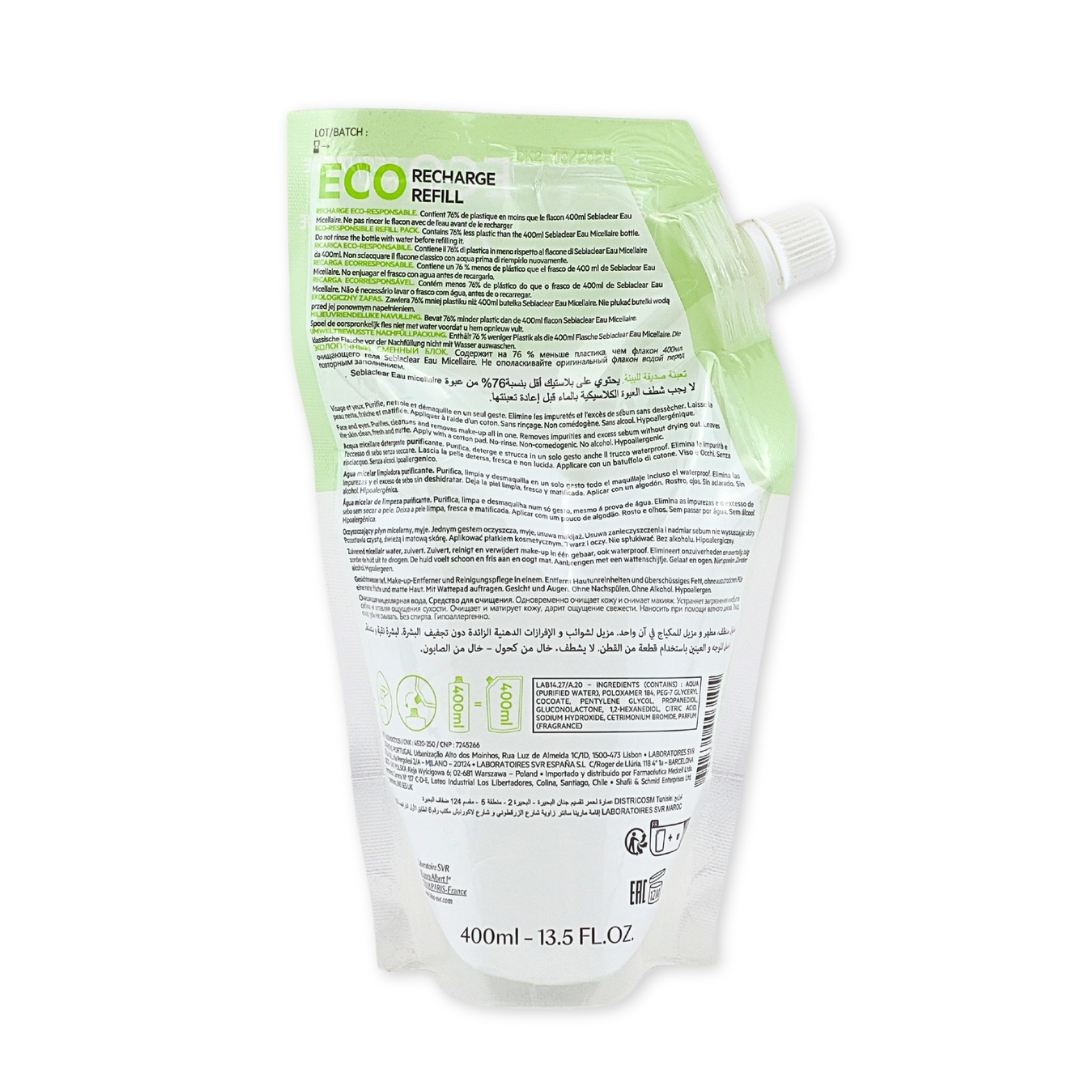 Foto 3 pulgar | Svr Sebiaclear Gel Moussant Refill 400ml