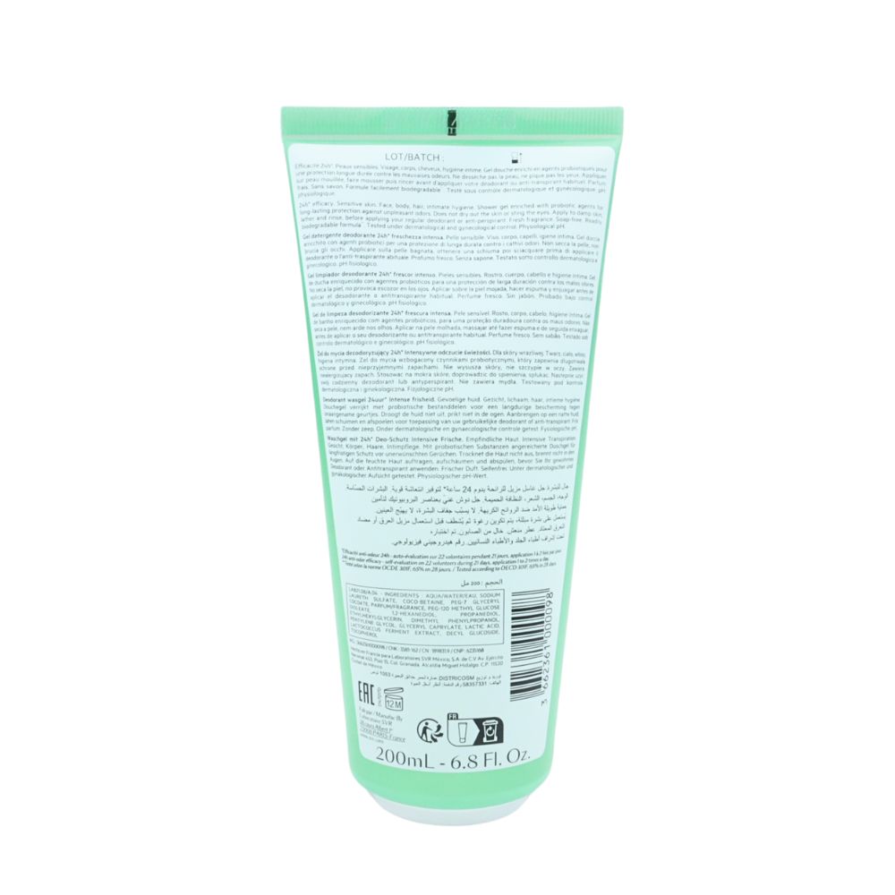 Foto 3 pulgar | Svr Spirial Deo Douche Gel Desodorante 200ml