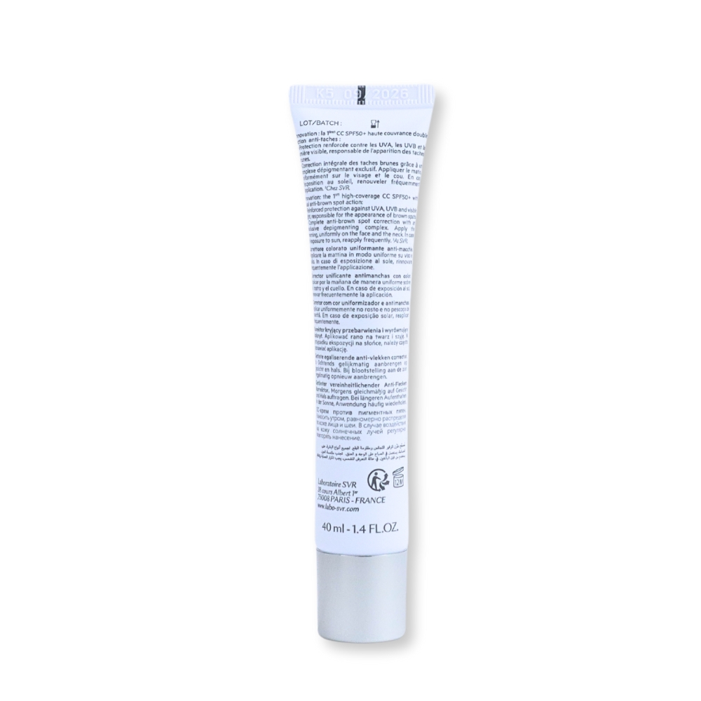 Foto 4 pulgar | Svr Clairial Cc Spf50+ Light 40ml