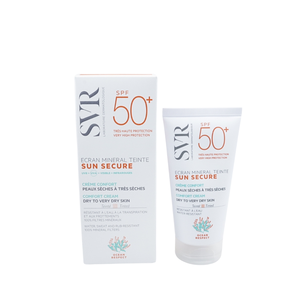 Svr Sun Secure Ecran Mineral Teinte Pieles Secas A Muy Secas 60gr