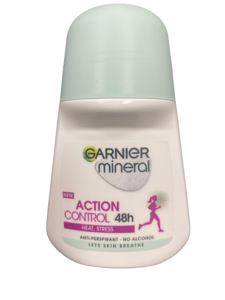 Foto 2 pulgar | Rollo Antitranspirante Garnier Mineral Action Control Para Mujer, 200 Ml, Paquete De 4 Unidades - Venta Internacional.