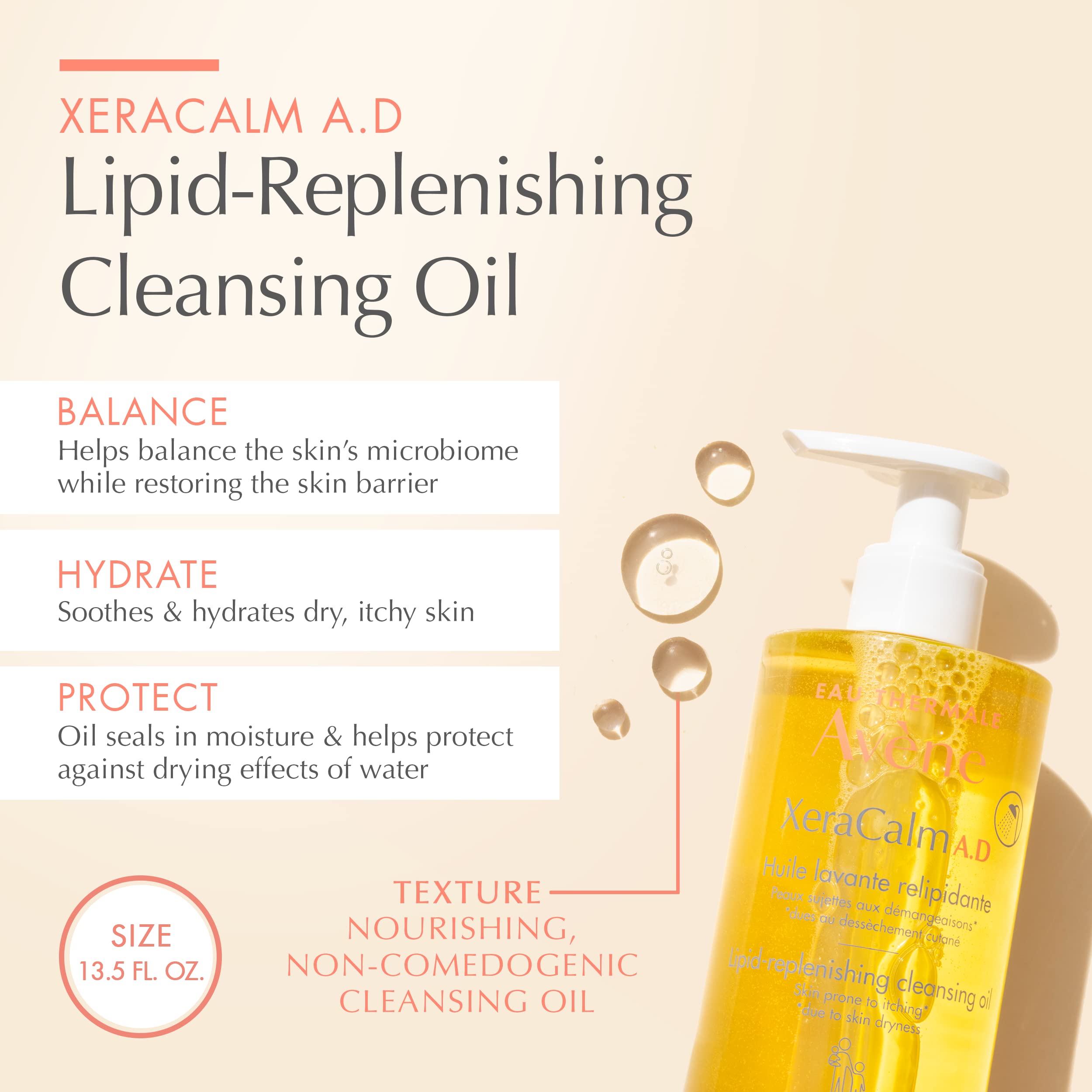 Foto 3 pulgar | Aceite Limpiador Eau Thermale Avène Xeracalm A.d 400 Ml - Venta Internacional.