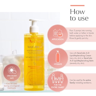 Foto 5 | Aceite Limpiador Eau Thermale Avène Xeracalm A.d 400 Ml - Venta Internacional.