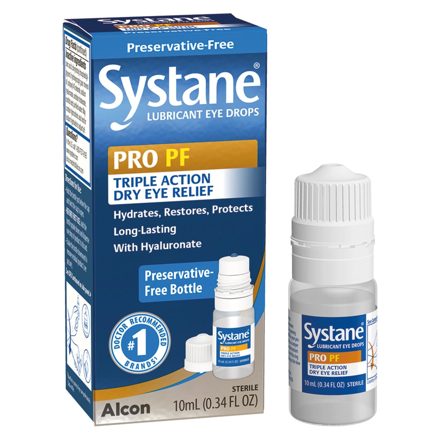 Eye Drops Systane Pro Pf Dry Eye Relief Lubricante De 10 Ml - Venta Internacional.