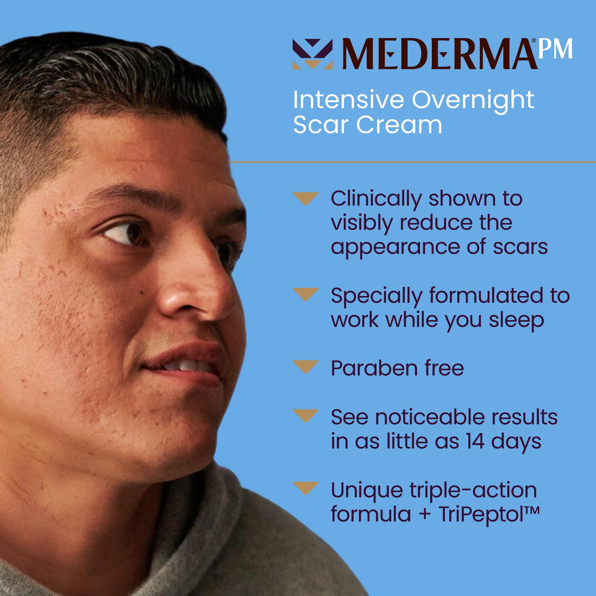 Foto 3 pulgar | Crema Para Cicatrices Mederma Pm Intensive Overnight 48 G - Venta Internacional.