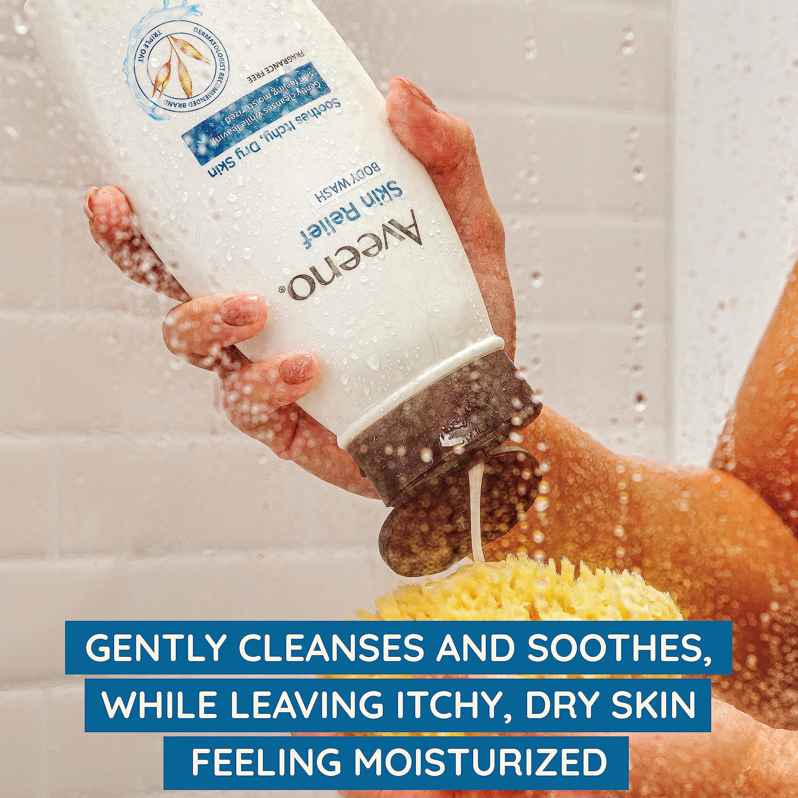 Foto 4 pulgar | Gel De Baño Aveeno Skin Relief Sin Perfume, 530 Ml, Para Sensibilidad - Venta Internacional.