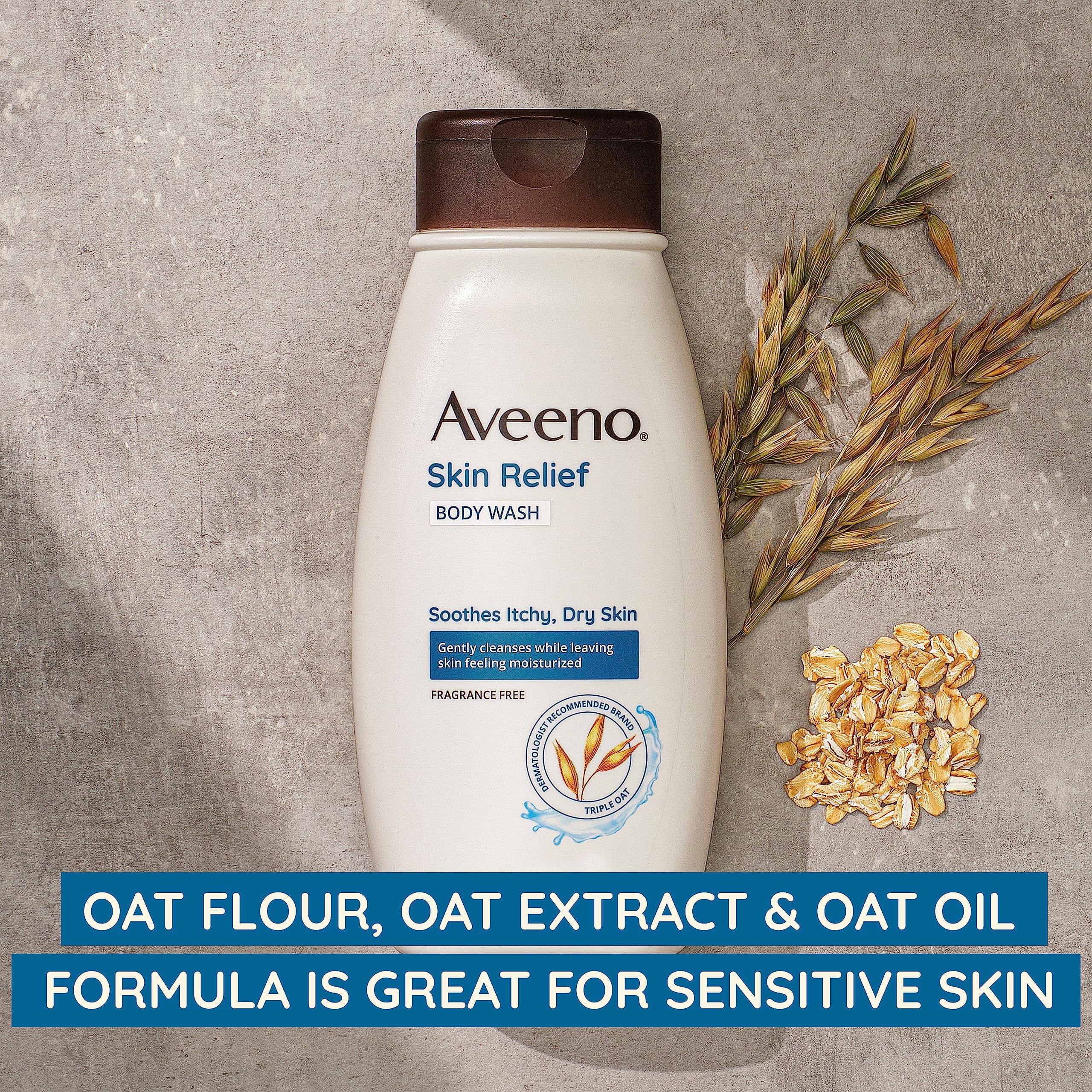 Foto 5 pulgar | Gel De Baño Aveeno Skin Relief Sin Perfume, 530 Ml, Para Sensibilidad - Venta Internacional.