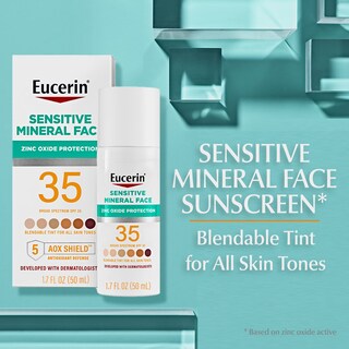 Foto 2 | Loción De Protección Solar Eucerin Sun Tinted Mineral Spf 35 50 Ml - Venta Internacional.