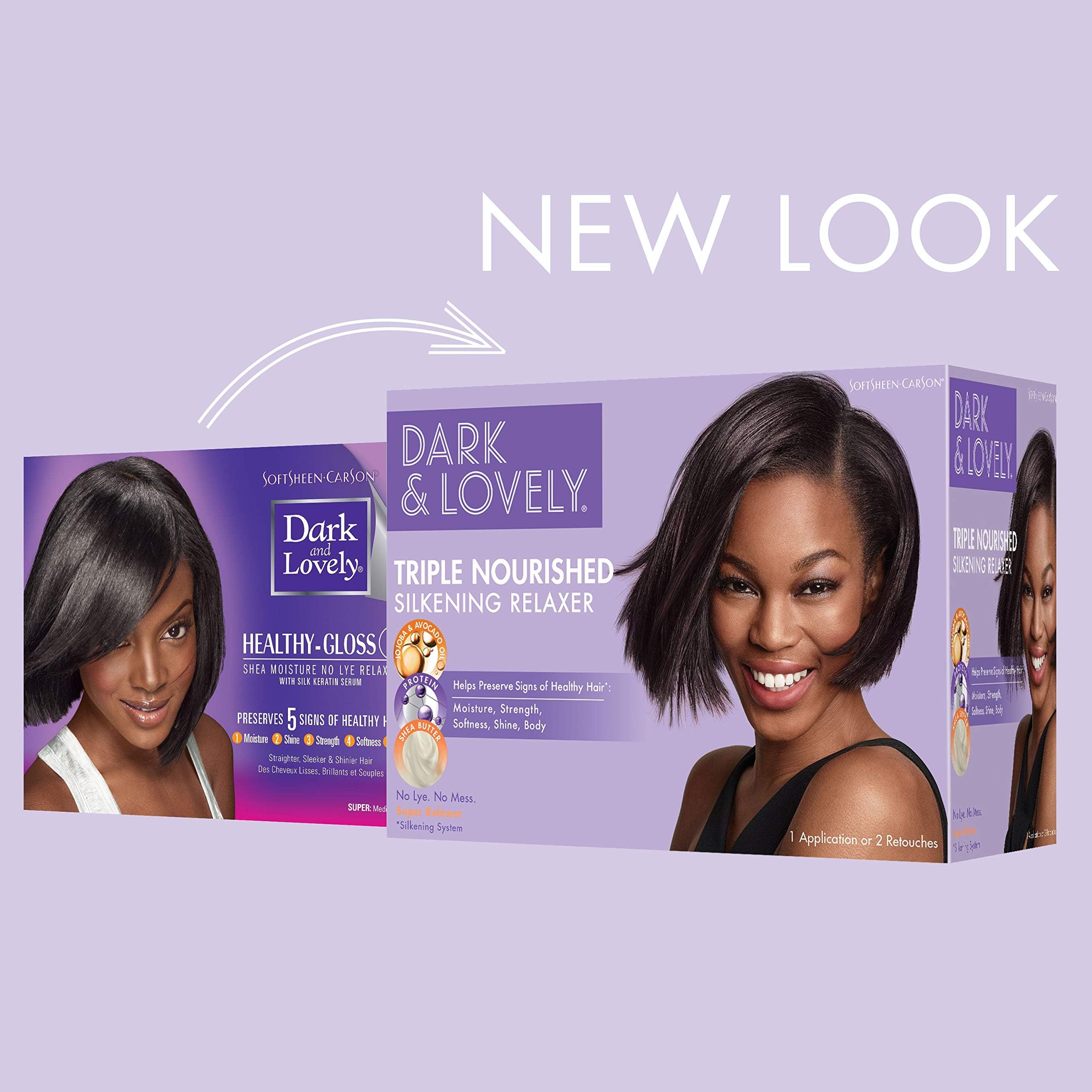 Foto 7 pulgar | Relaxer Softsheen-carson Dark And Lovely Healthy Gloss 5 Super - Venta Internacional.