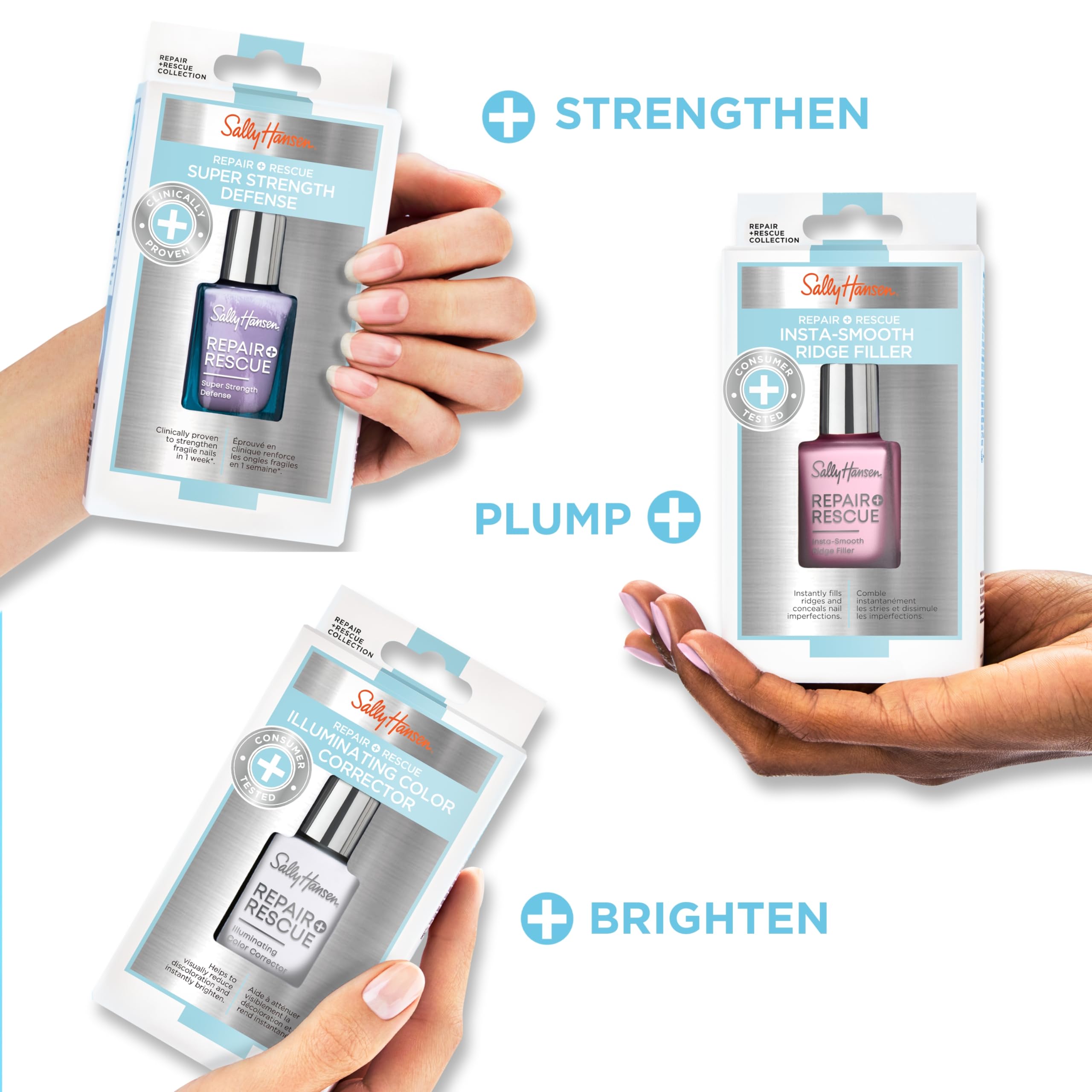 Foto 5 pulgar | Fortalecedor De Uñas Sally Hansen Repair + Rescue Super Strength - Venta Internacional.