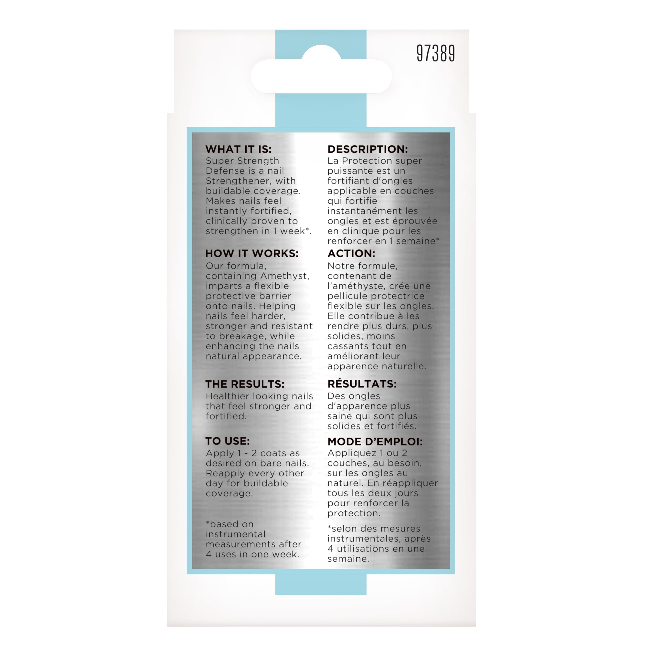Foto 7 | Fortalecedor De Uñas Sally Hansen Repair + Rescue Super Strength - Venta Internacional.