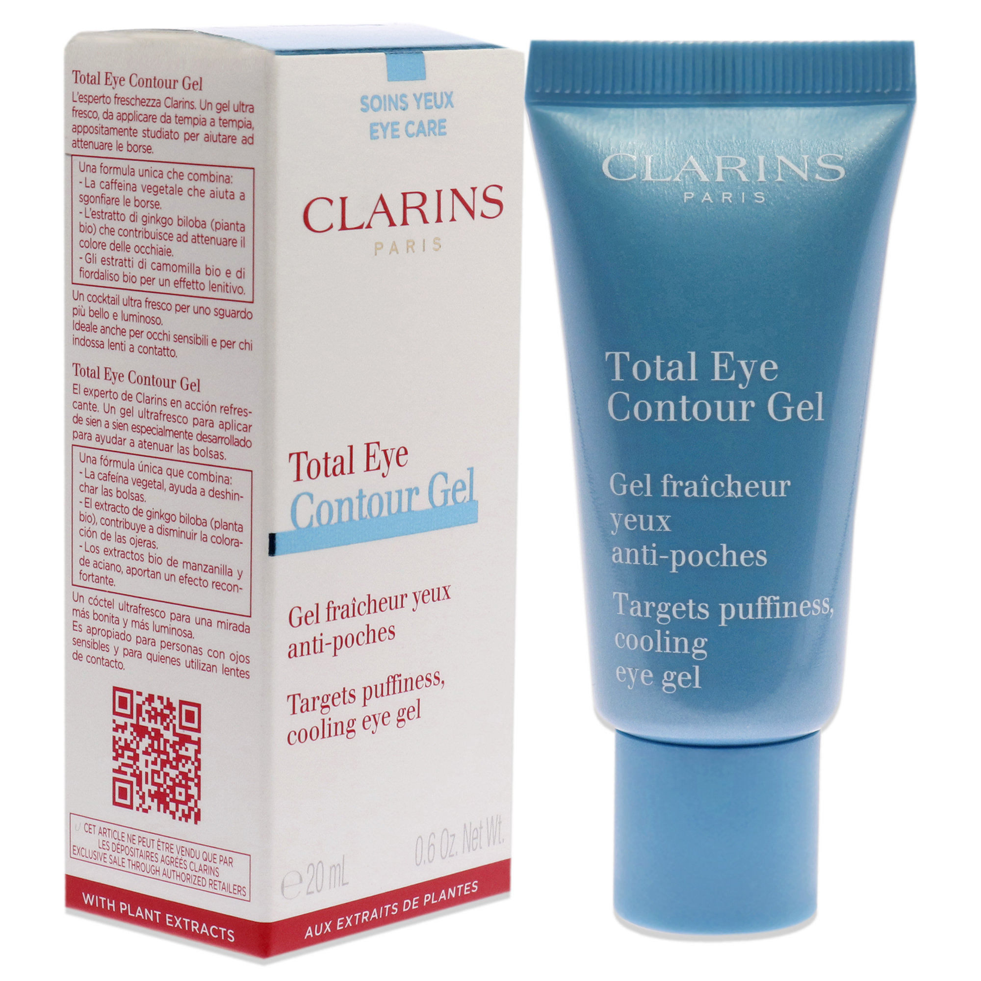 Foto 4 pulgar | Gel Para Contorno De Ojos Clarins 20ml - Venta Internacional.