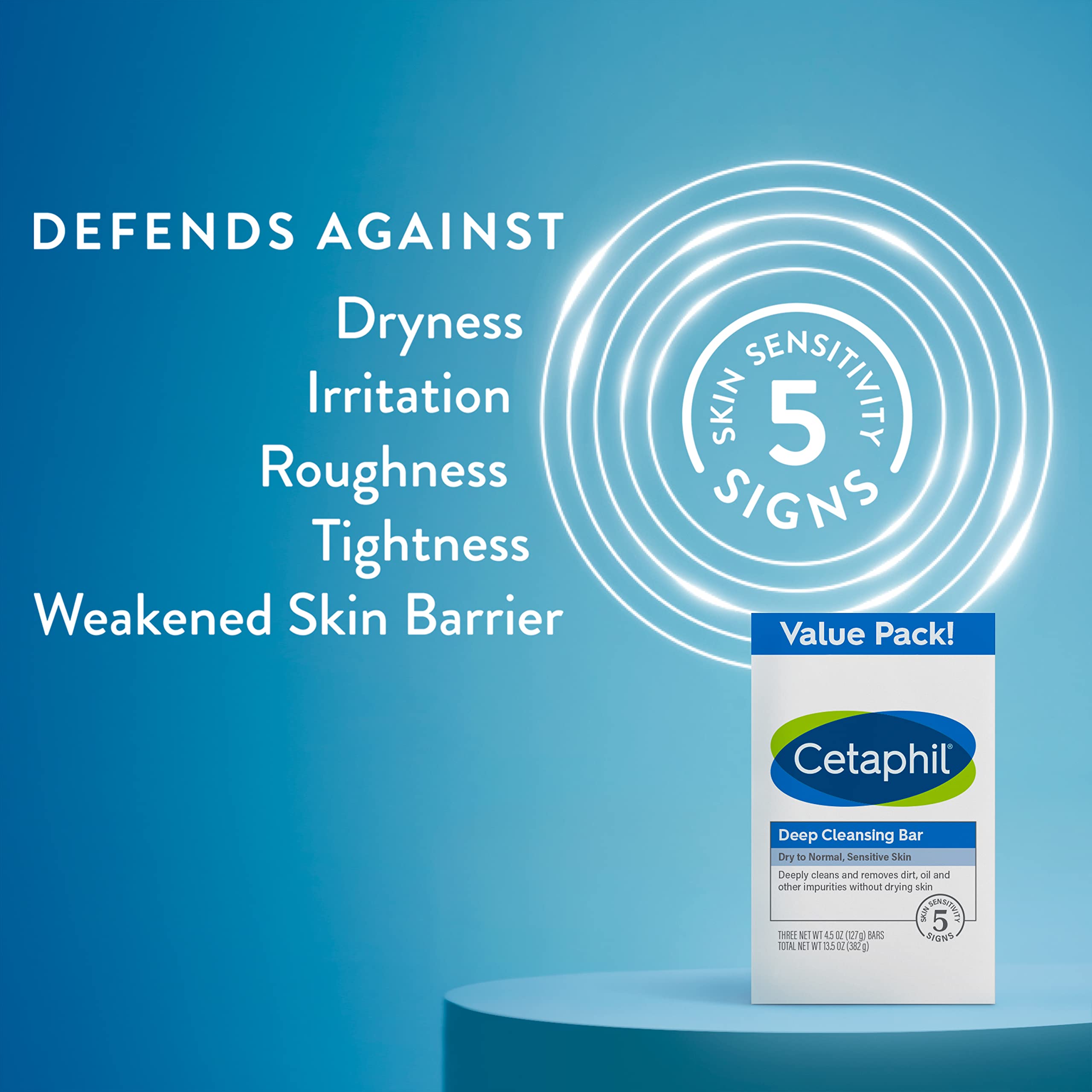 Foto 8 pulgar | Barra De Limpieza Profunda Para Rostro Y Cuerpo Soap Cetaphil, Paquete De 6 - Venta Internacional.