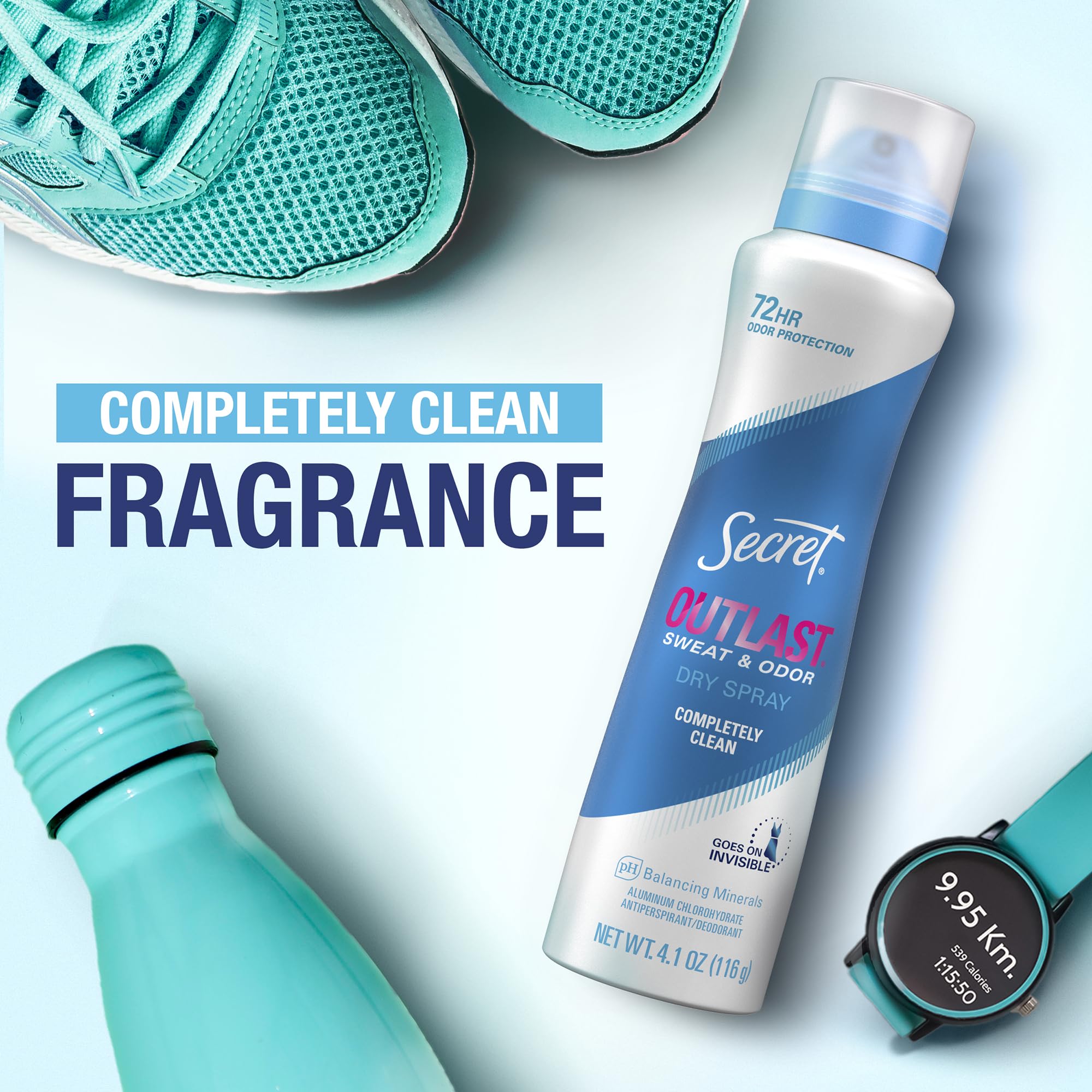 Foto 7 pulgar | Desodorante Antitranspirante Secret Outlast Dry Spray 120ml - Venta Internacional