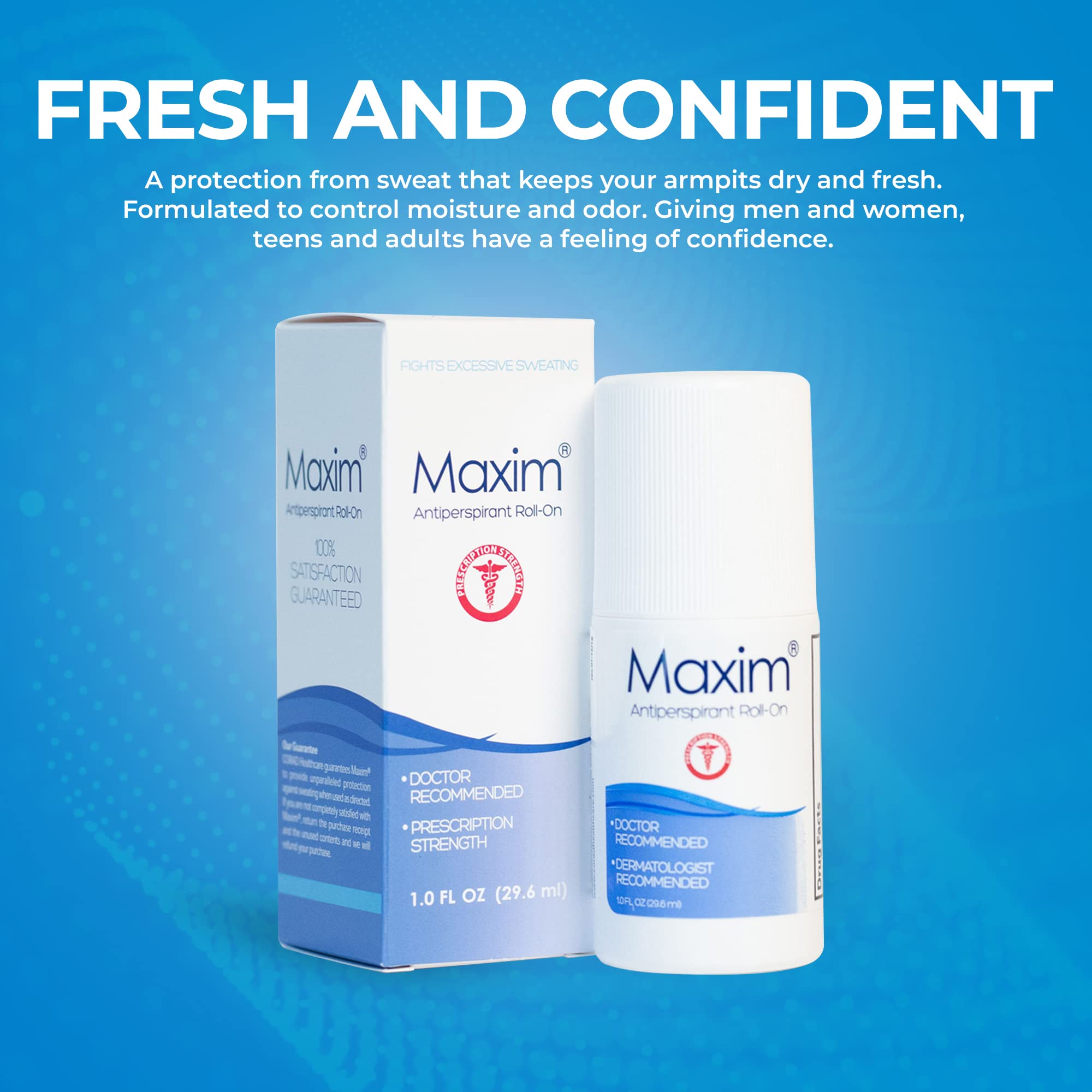 Foto 2 | Antitranspirante Maxim Clinical Strength para la Hiperhidrosis - Venta Internacional