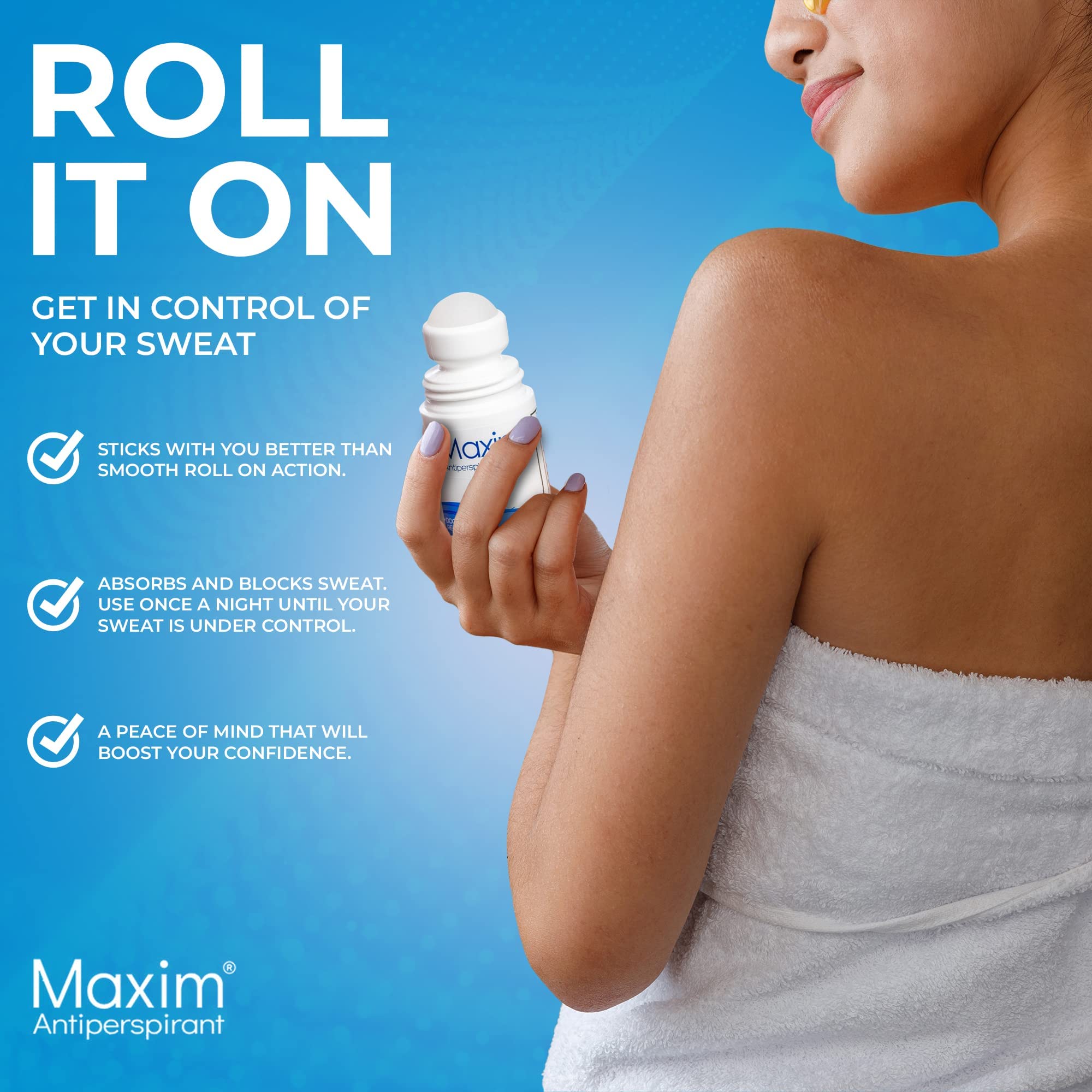Foto 7 | Antitranspirante Maxim Clinical Strength para la Hiperhidrosis - Venta Internacional