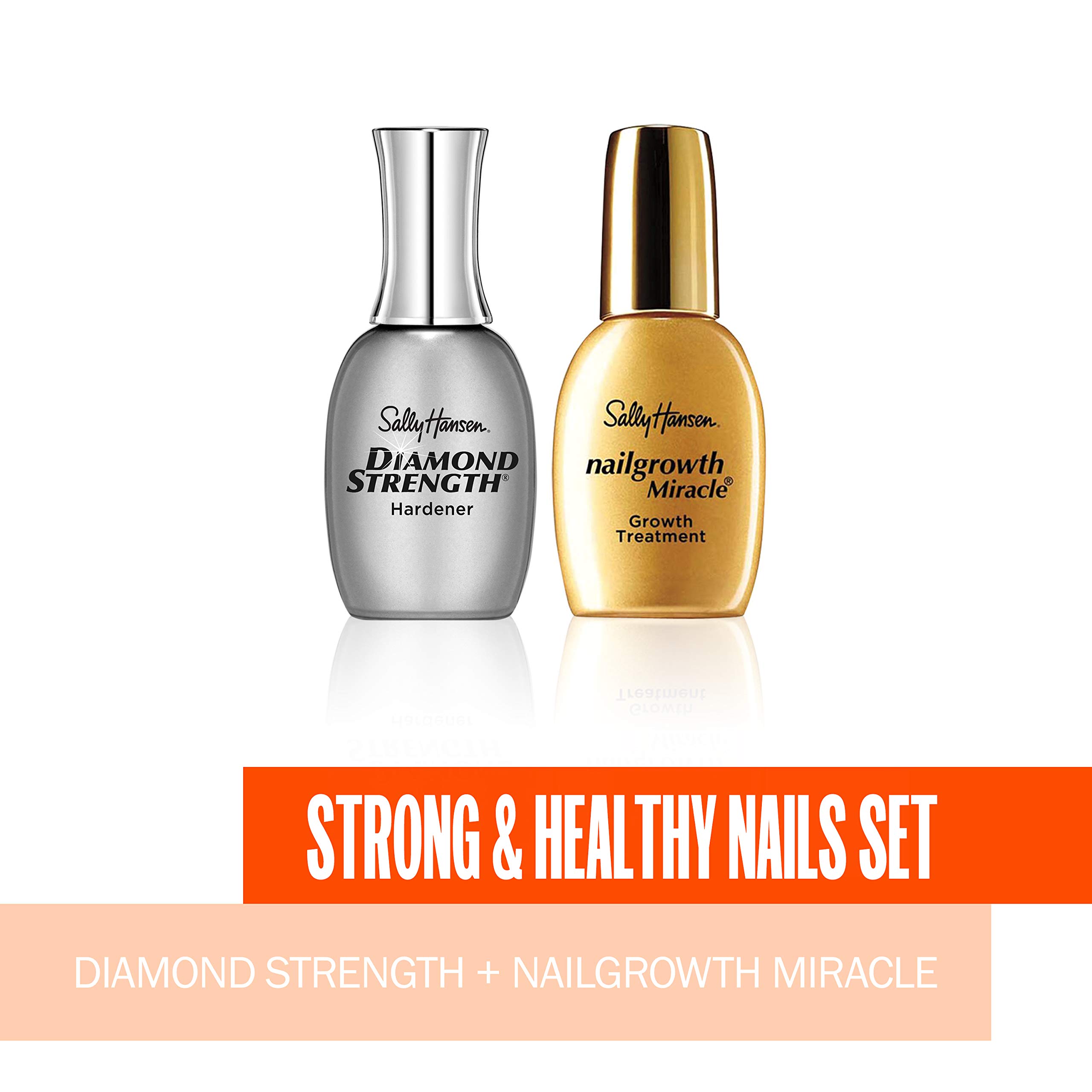 Foto 2 | Kit De Endurecedor De Uñas Instantáneo Sally Hansen Diamond Strength - Venta Internacional.