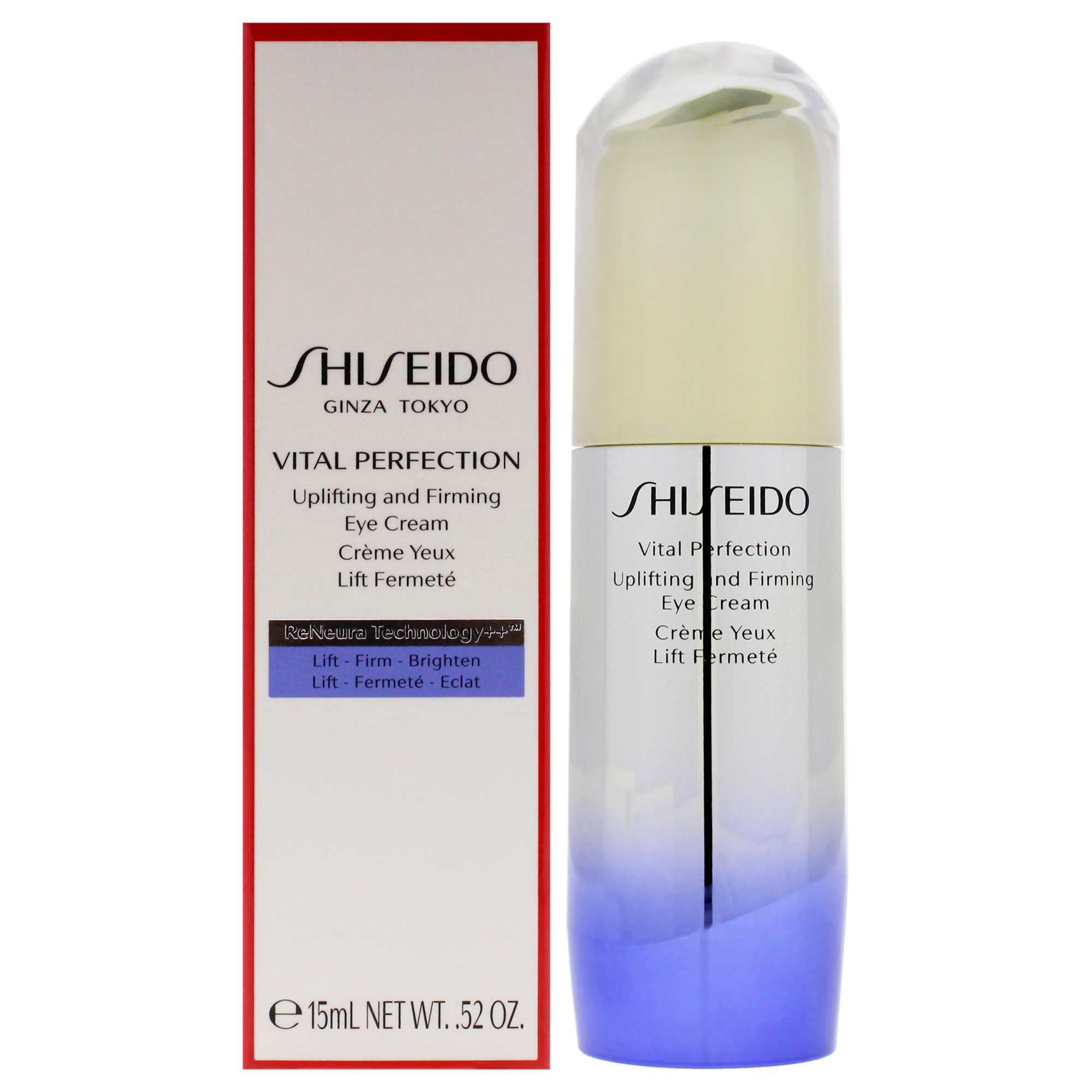 Foto 2 pulgar | Crema De Ojos Shiseido Vital Perfection Para Mujer 15 Ml - Venta Internacional.