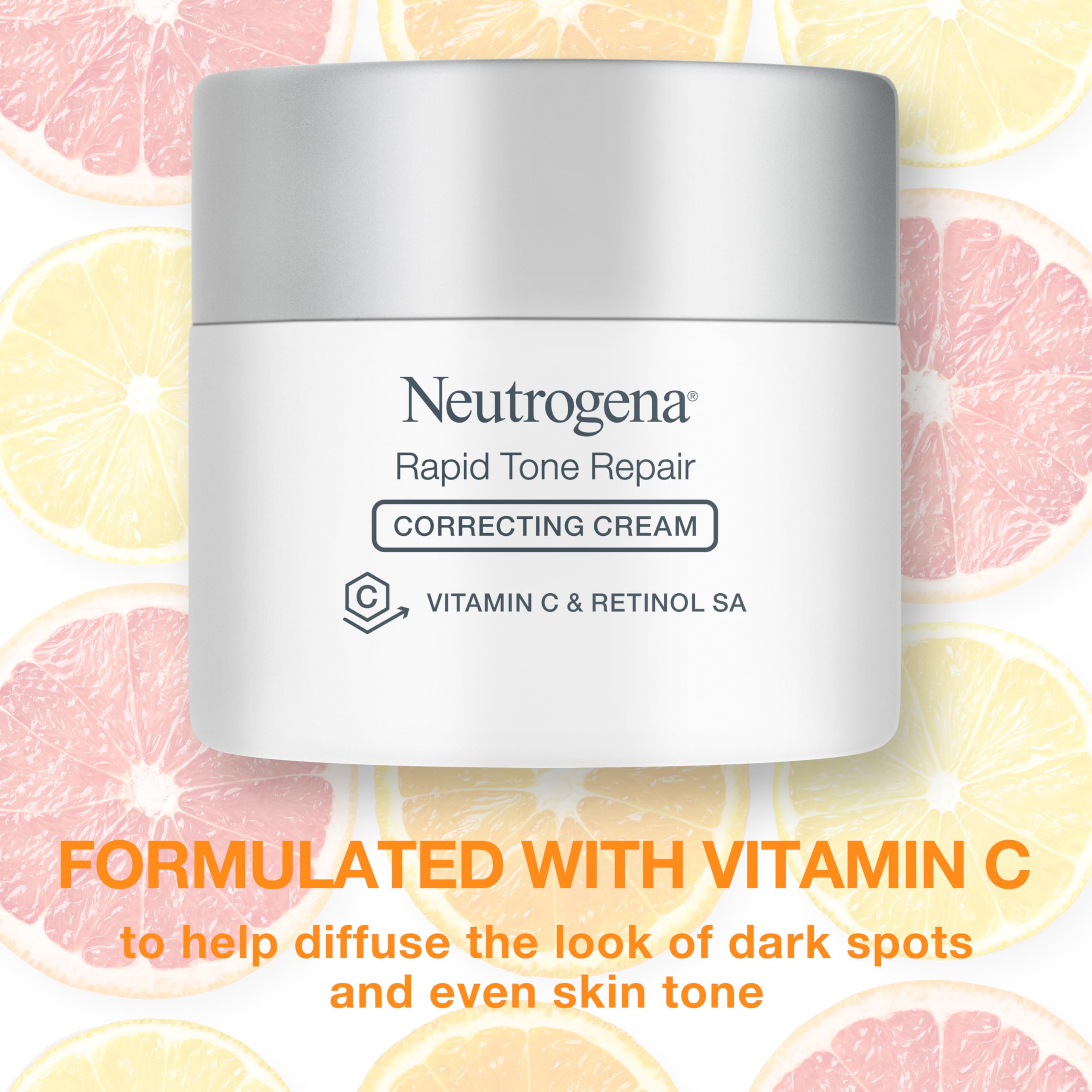 Foto 4 pulgar | Crema Neutrogena Rapid Tone Repair Con Retinol Y Vitamina C, 50 Ml - Venta Internacional.
