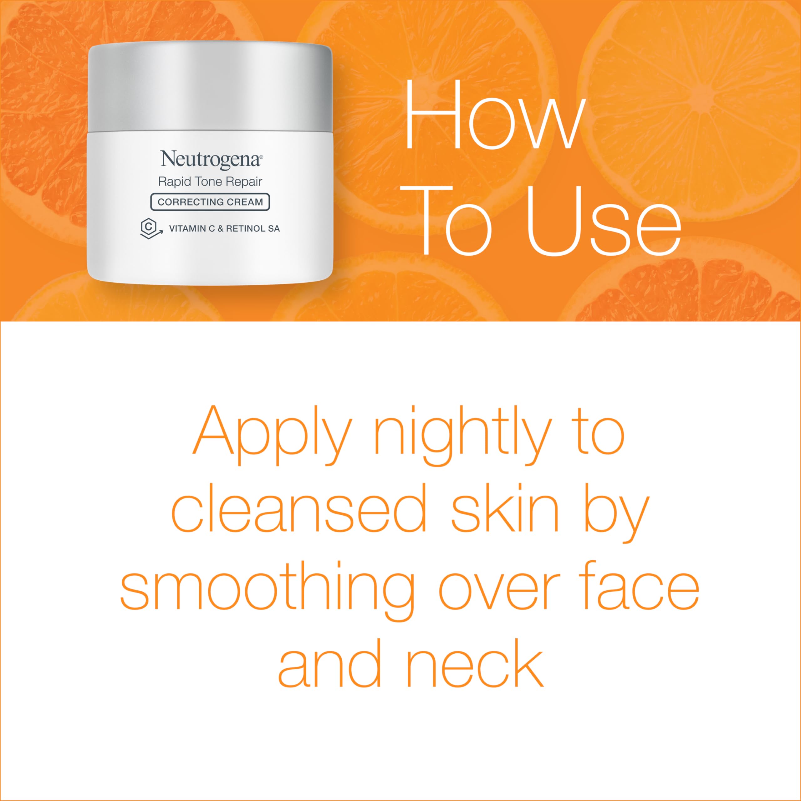 Foto 6 pulgar | Crema Neutrogena Rapid Tone Repair Con Retinol Y Vitamina C, 50 Ml - Venta Internacional.