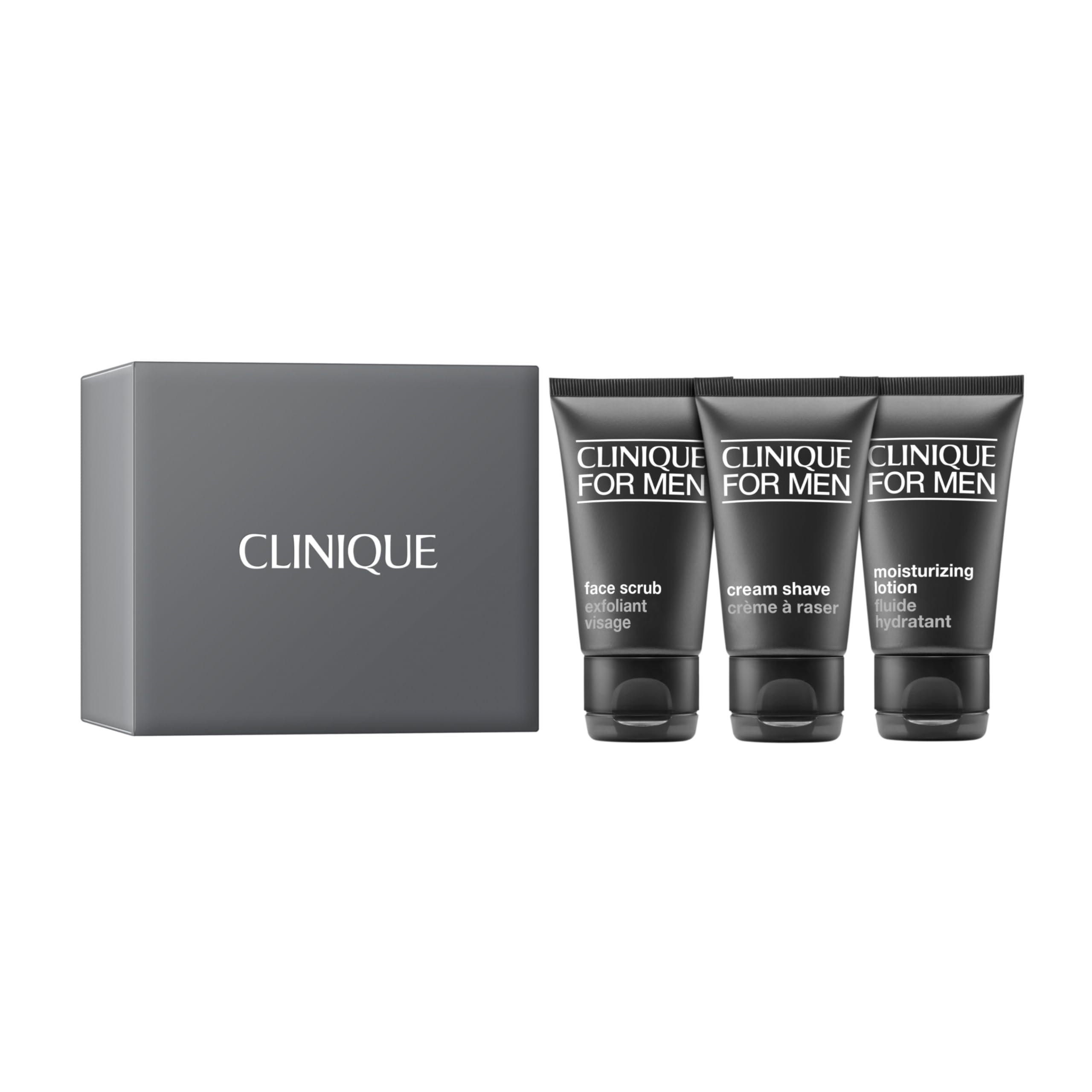 Foto 2 pulgar | Set De Afeitado Clinique Para Hombre, Exfoliante Facial, 30 Ml, Crema De Afeitar, 30 Ml - Venta Internacional.