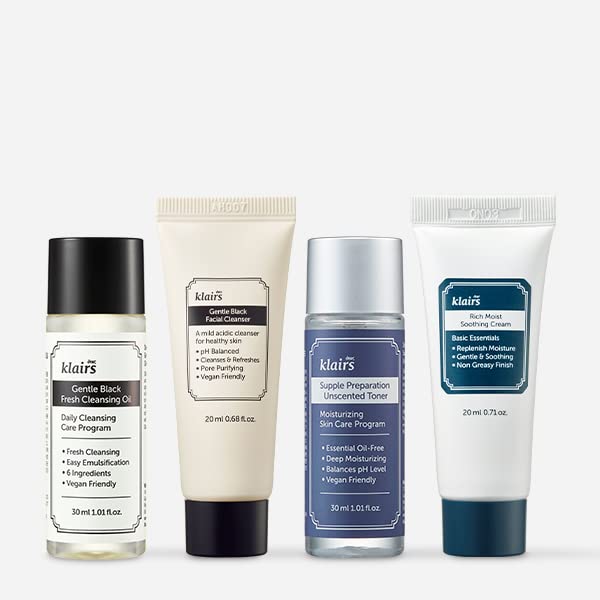Foto 7 pulgar | [cuidado De La Piel] Kits De Prueba De Cuidado De La Piel Dearklairs Con 4 Minis Para Mujer - Venta Internacional.