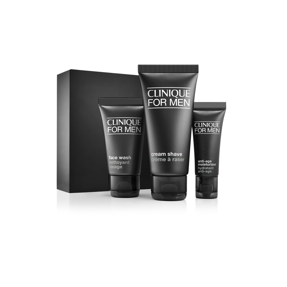 Kit De Inicio Clinique Para Hombre, Reparador De Edad Diario, 30 Ml, 60 Ml - Venta Internacional.