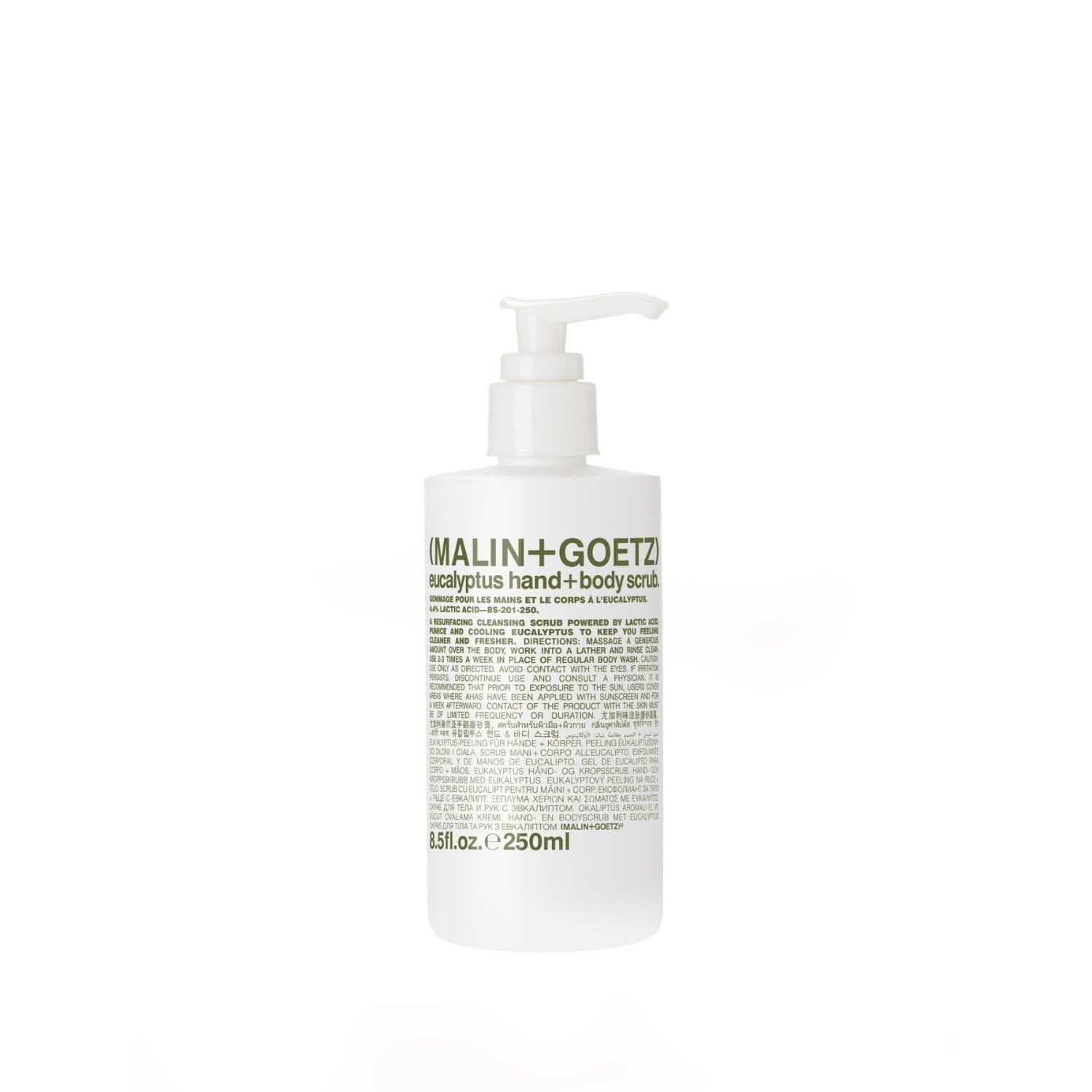 Exfoliante Malin+goetz Eucalipto Revitalizante Para Manos Y Cuerpo - Venta Internacional.