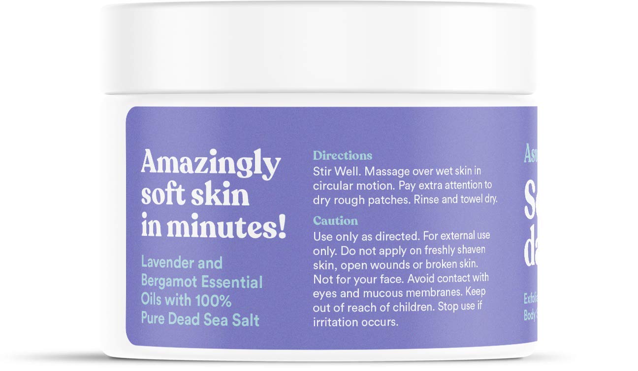 Foto 3 pulgar | Exfoliante Corporal Asutra Sal Del Mar Muerto Con Aceites Esenciales 473 Ml - Venta Internacional.