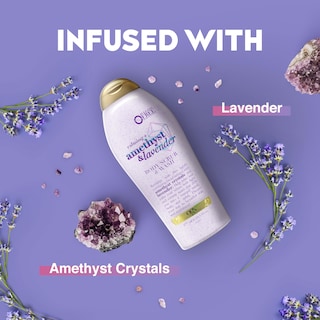 Foto 4 | Exfoliante Y Jabón Corporal Ogx Calming + Amethyst & Lavender 575 Ml - Venta Internacional.