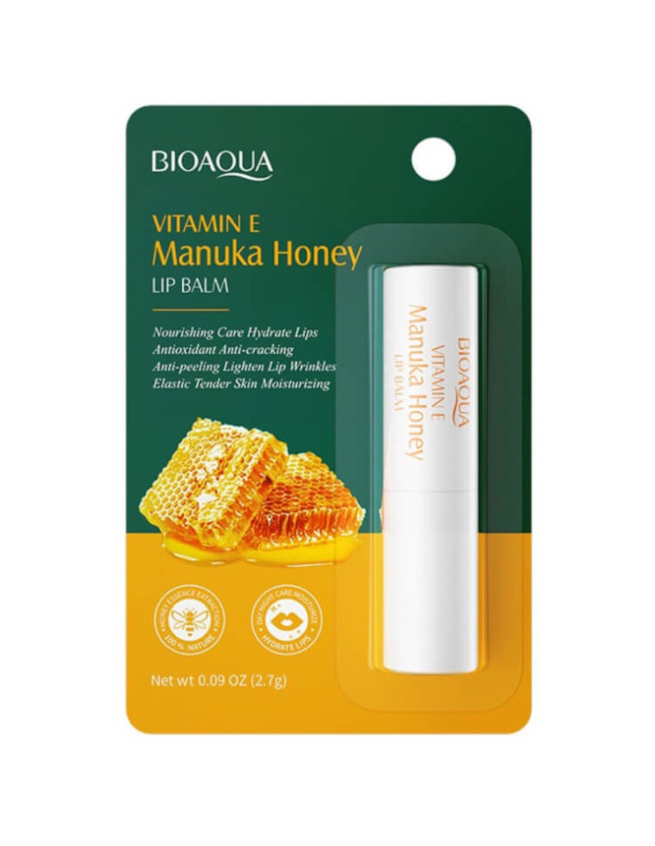Foto 3 pulgar | Bálsamo Labial De Miel Vitamina E Hidratante Larga Duración