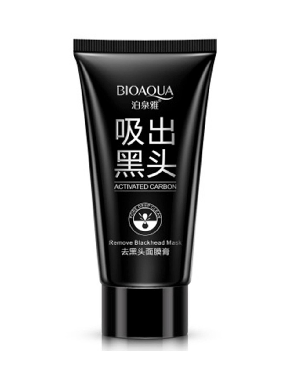 Foto 4 pulgar | Mascarilla Negra De Carbón Activado + Termo De Agua Güish