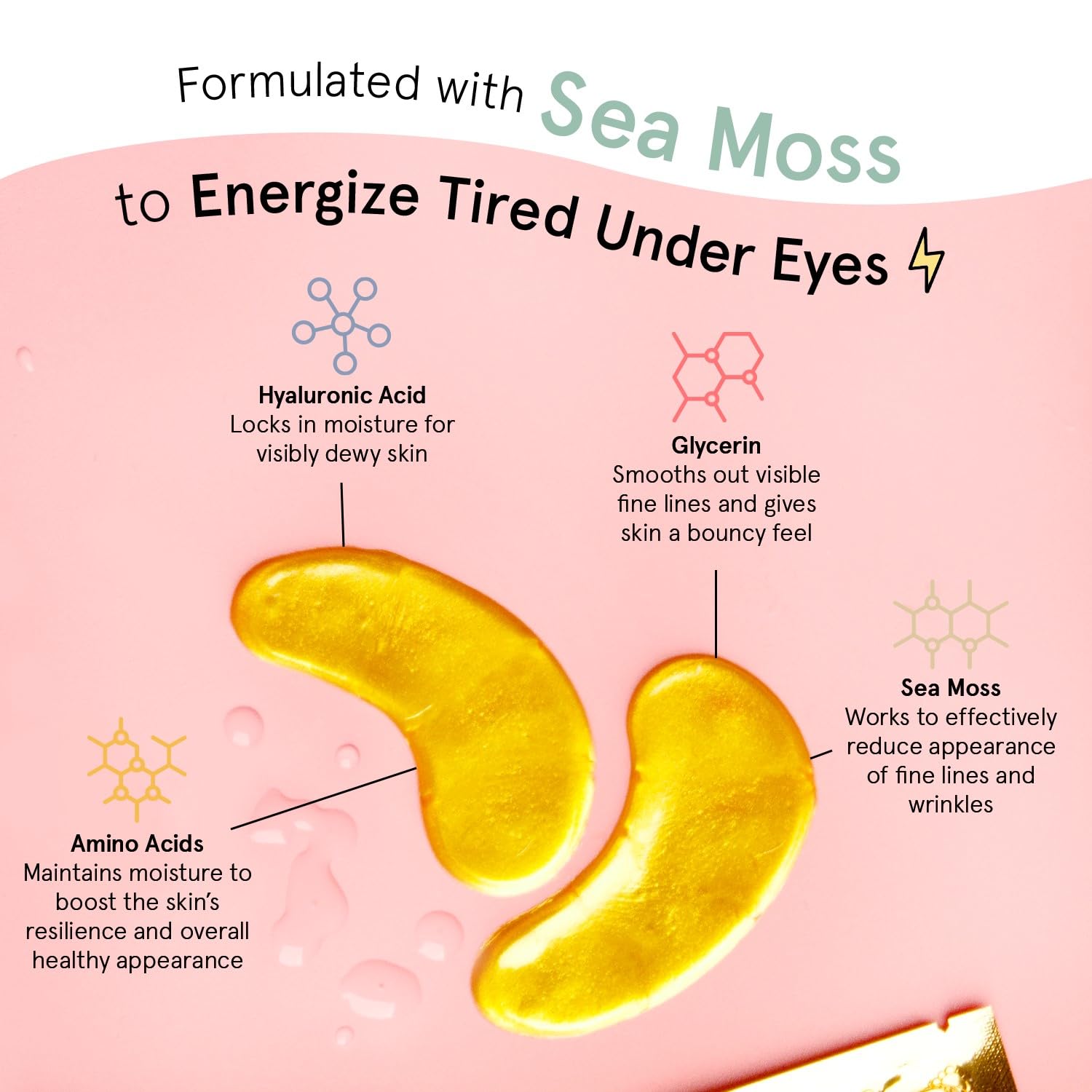 Foto 5 pulgar | Mascarilla Para Debajo De Los Ojos Grace & Stella Reduce Las Ojeras, 24 Pares - Venta Internacional.