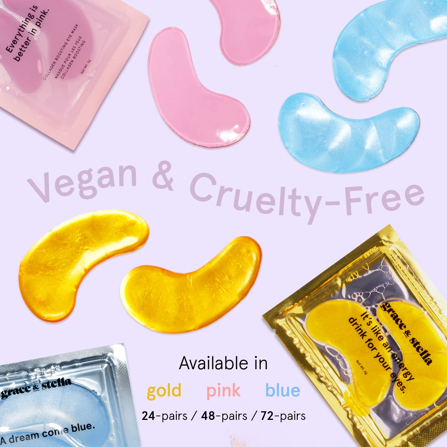 Foto 7 pulgar | Mascarilla Para Debajo De Los Ojos Grace & Stella Reduce Las Ojeras, 24 Pares - Venta Internacional.