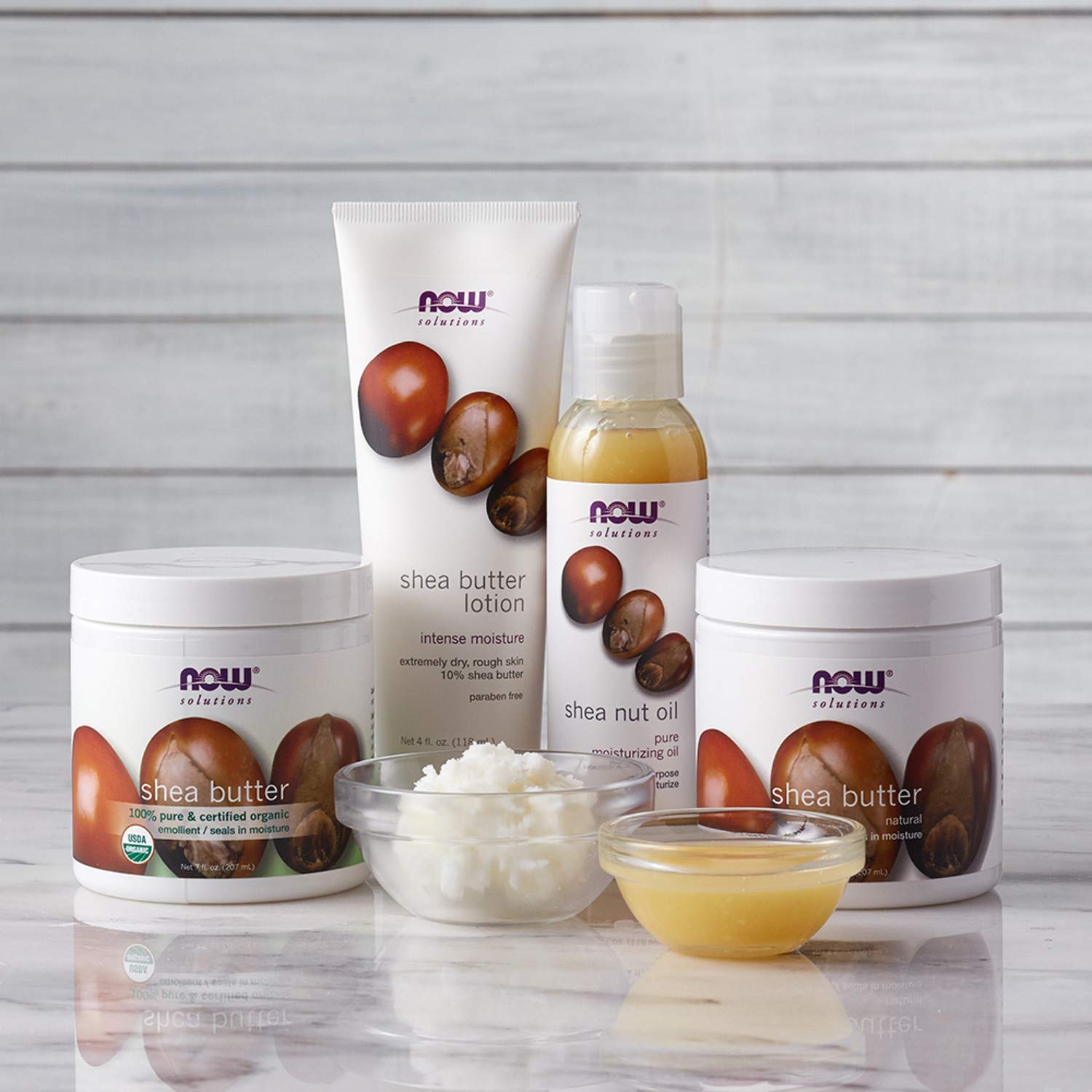 Foto 4 | Manteca De Karité Hidratante Intensa De Lotion Now Solutions, 120 Ml - Venta Internacional.