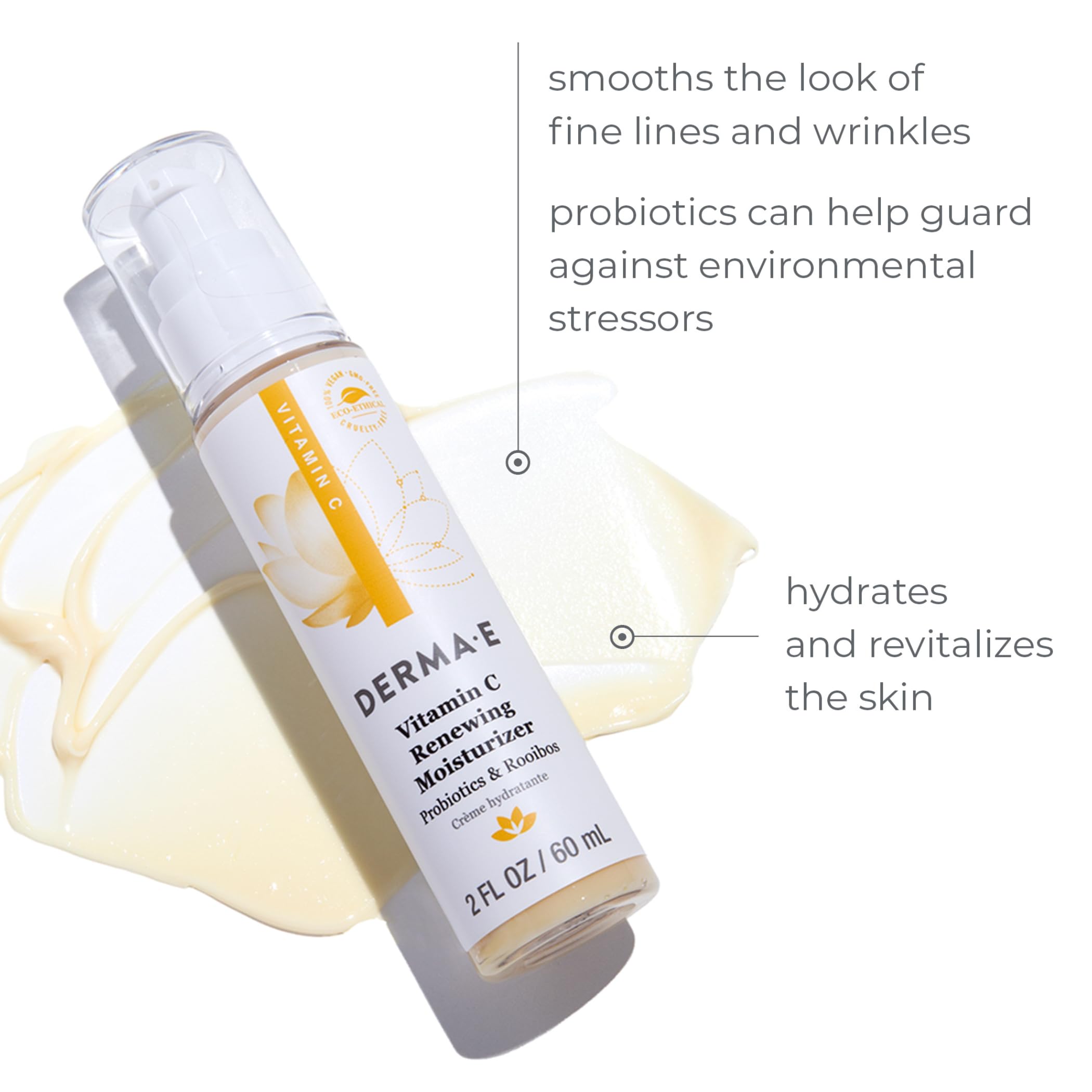 Foto 3 pulgar | Crema Hidratante Derma-e Con Vitamina C, Renovadora E Iluminadora, 60 Ml - Venta Internacional.