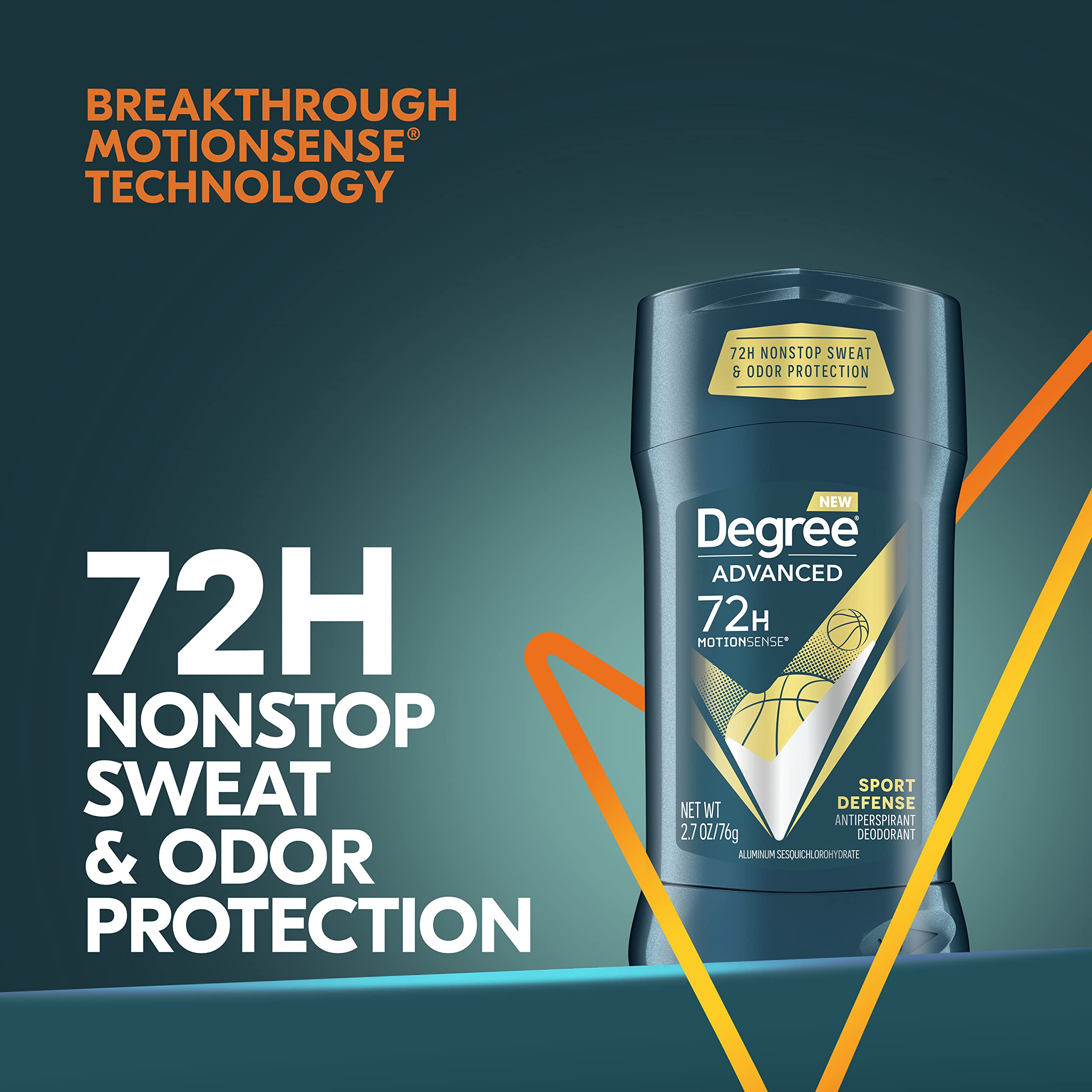 Foto 7 pulgar | Desodorante Antitranspirante Degree Men Sport Defense, 80 Ml, Paquete De 4 - Venta Internacional.