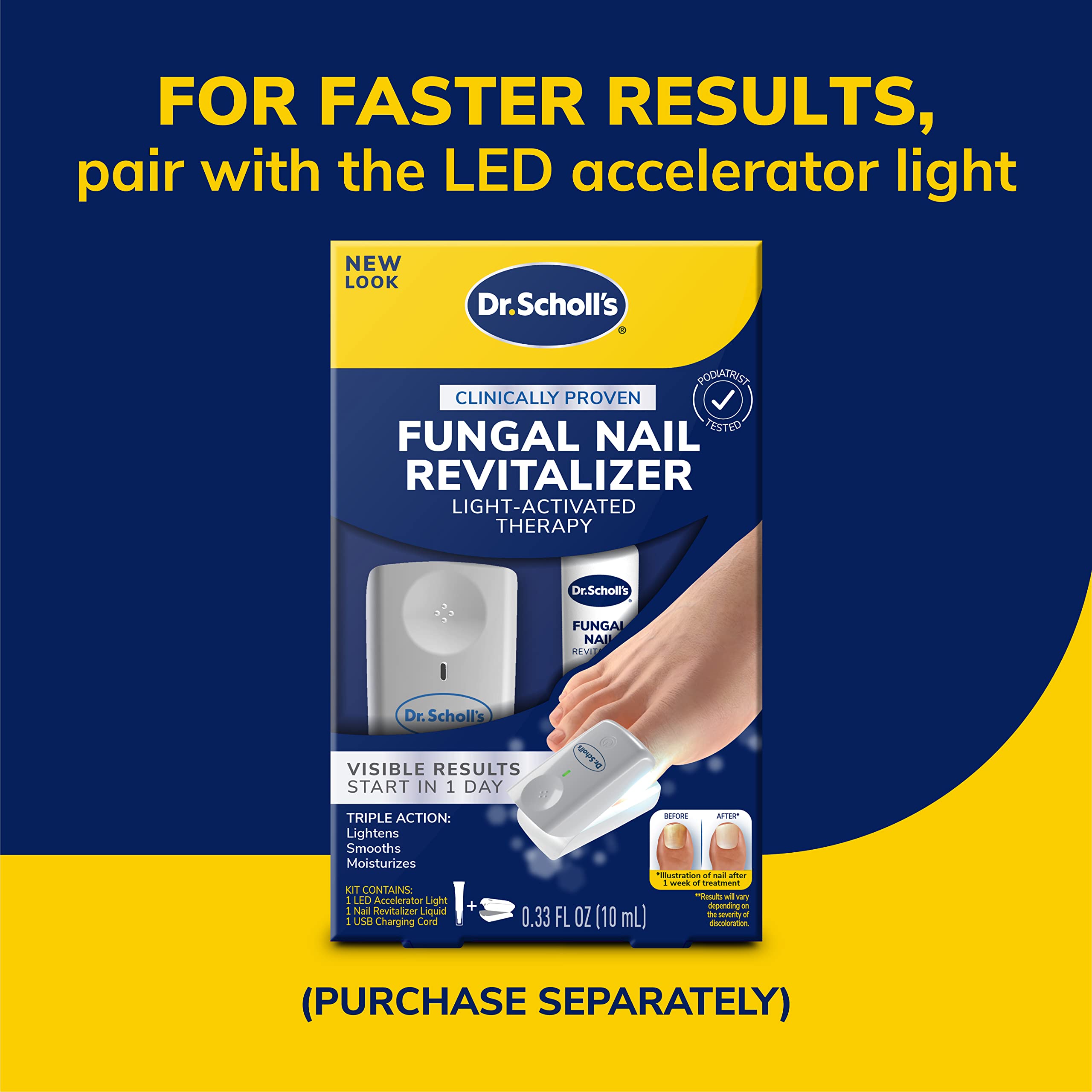 Foto 5 pulgar | Kit De Recarga De Líquido Revitalizador De Uñas Dr. Scholl's Fungal De 10 Ml - Venta Internacional.