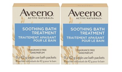 Foto 1 | Tratamiento De Baño Aveeno 8 Piezas-Venta Internacional