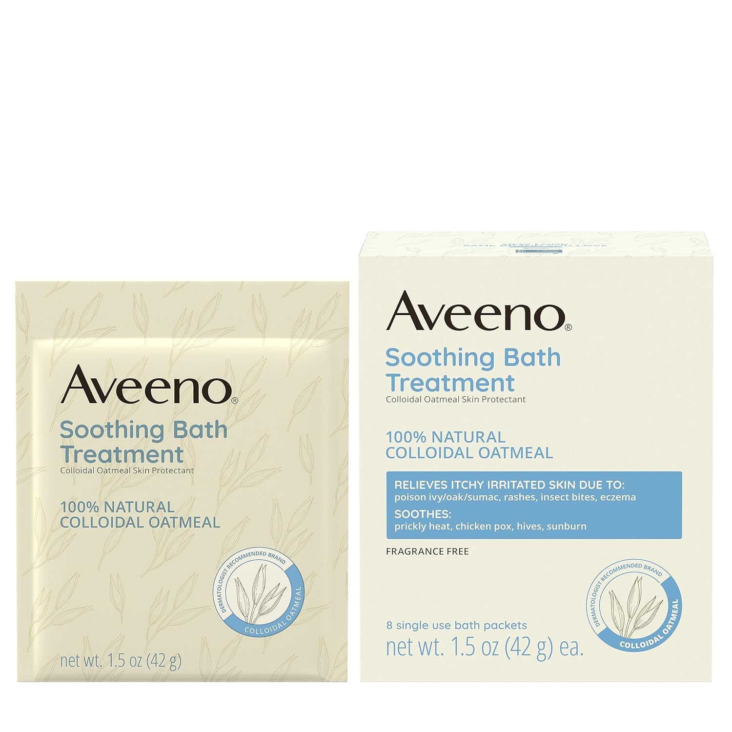 Foto 3 | Tratamiento De Baño Aveeno 8 Piezas-Venta Internacional