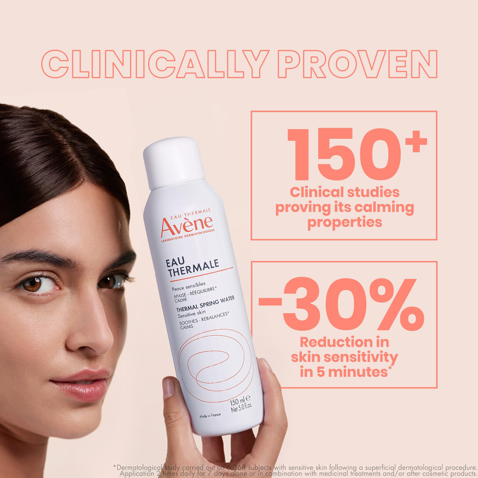 Foto 4 pulgar | Bruma Facial En Aerosol Avene, Agua Termal De 150 Ml, Para Pieles Sensibles - Venta Internacional.