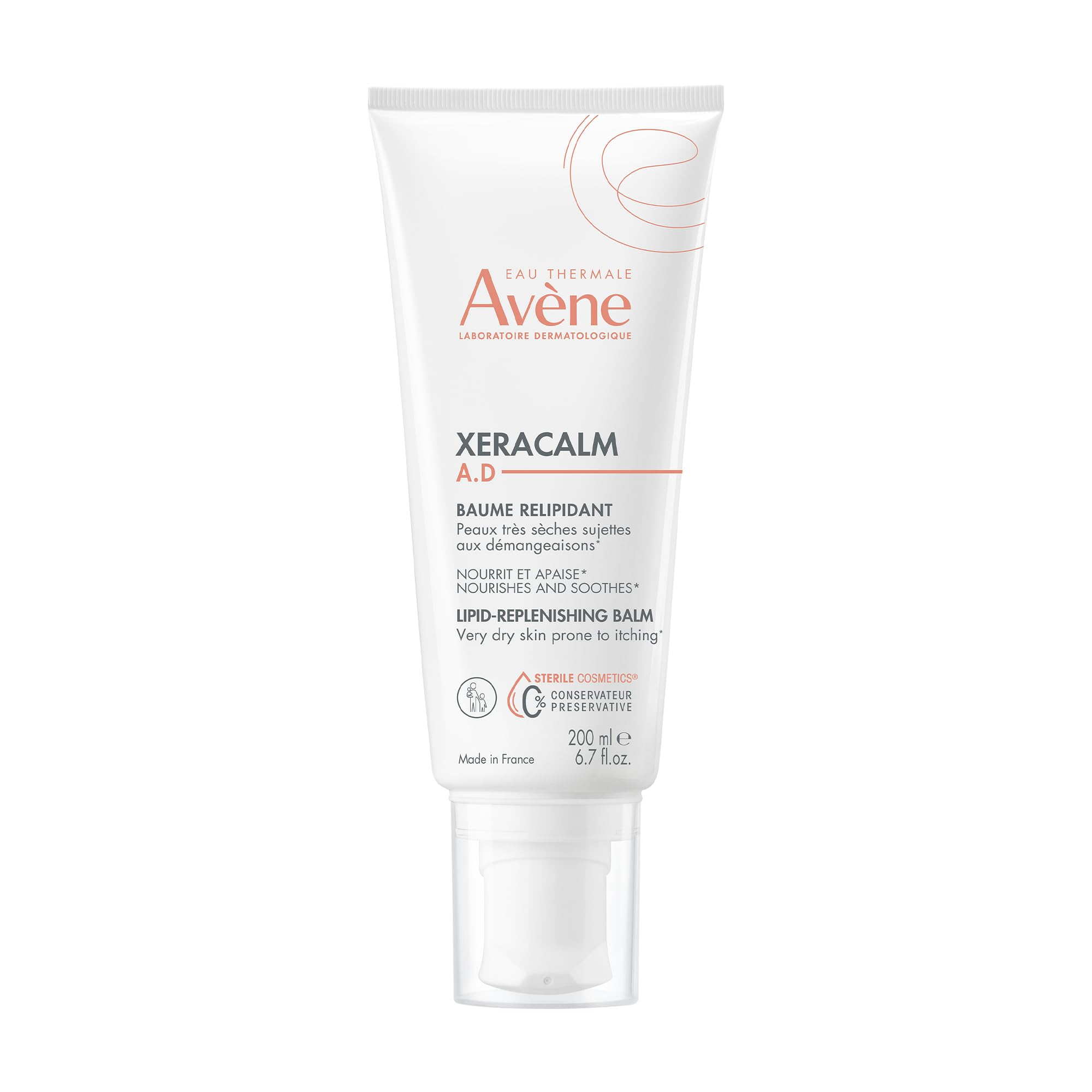Bálsamo Regenerador De Lípidos Eau Thermale Avène Xeracalm A.d 200 Ml - Venta Internacional.