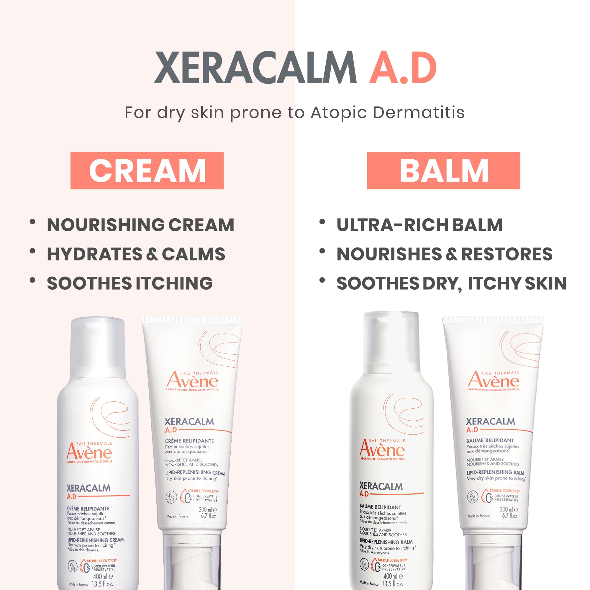 Foto 8 pulgar | Bálsamo Regenerador De Lípidos Eau Thermale Avène Xeracalm A.d 200 Ml - Venta Internacional.