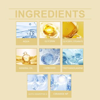 Foto 6 | Crema Reafirmante Para Cuello Ah-8 Para Piel Espeluznante Con Hexapéptido (3 Unidades) - Venta Internacional.