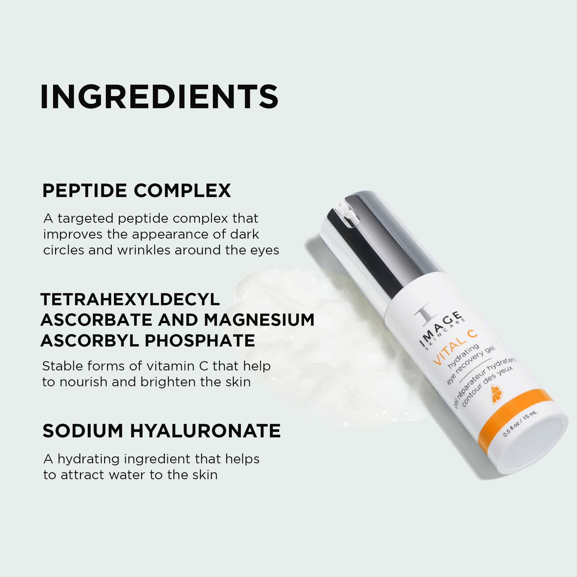 Foto 5 | Gel De Recuperación Ocular Image Skincare Vital C Con Vitamina C 15 Ml - Venta Internacional.