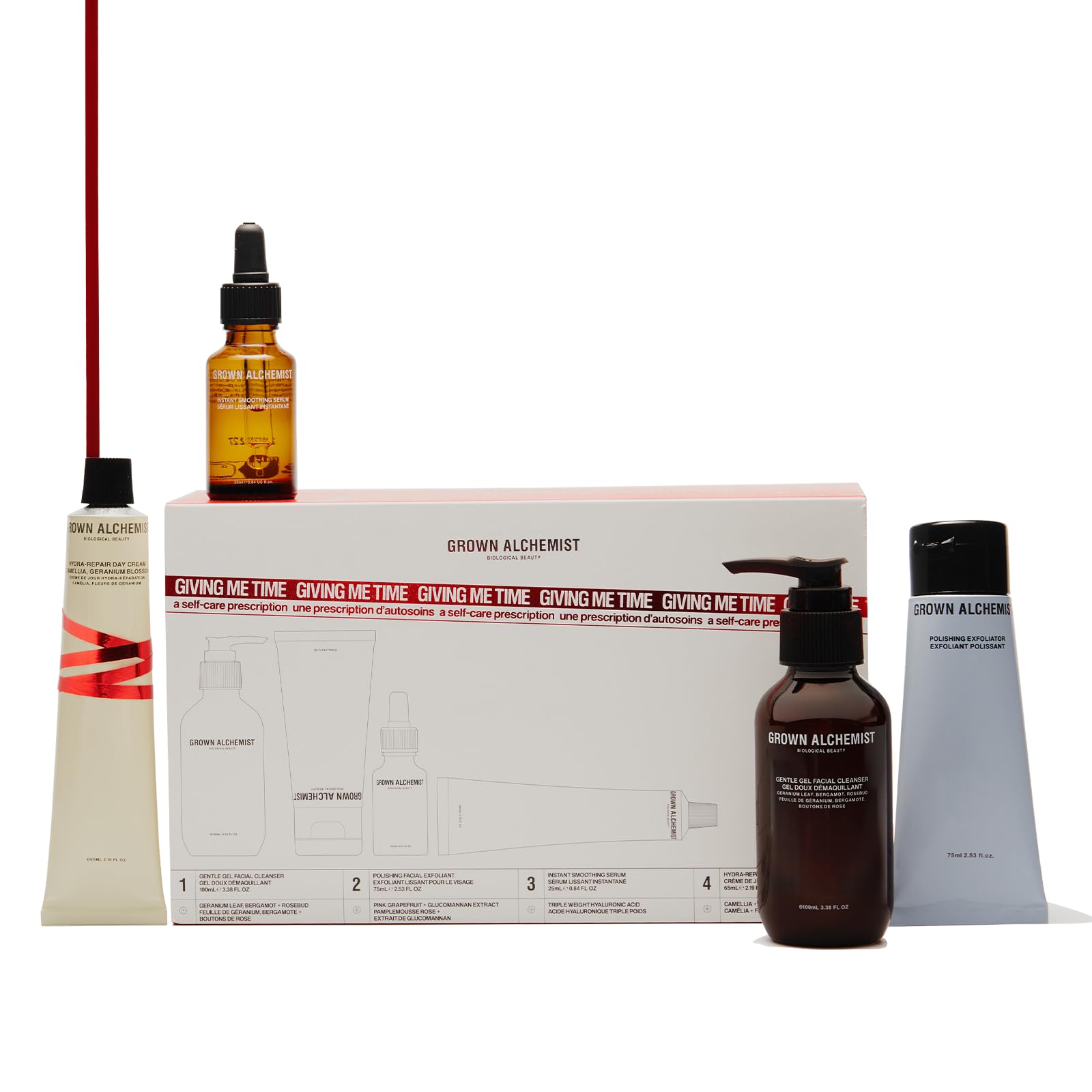 Set De Regalo Para El Cuidado De La Piel Grown Alchemist Giving Me Time Limited Ed. - Venta Internacional.