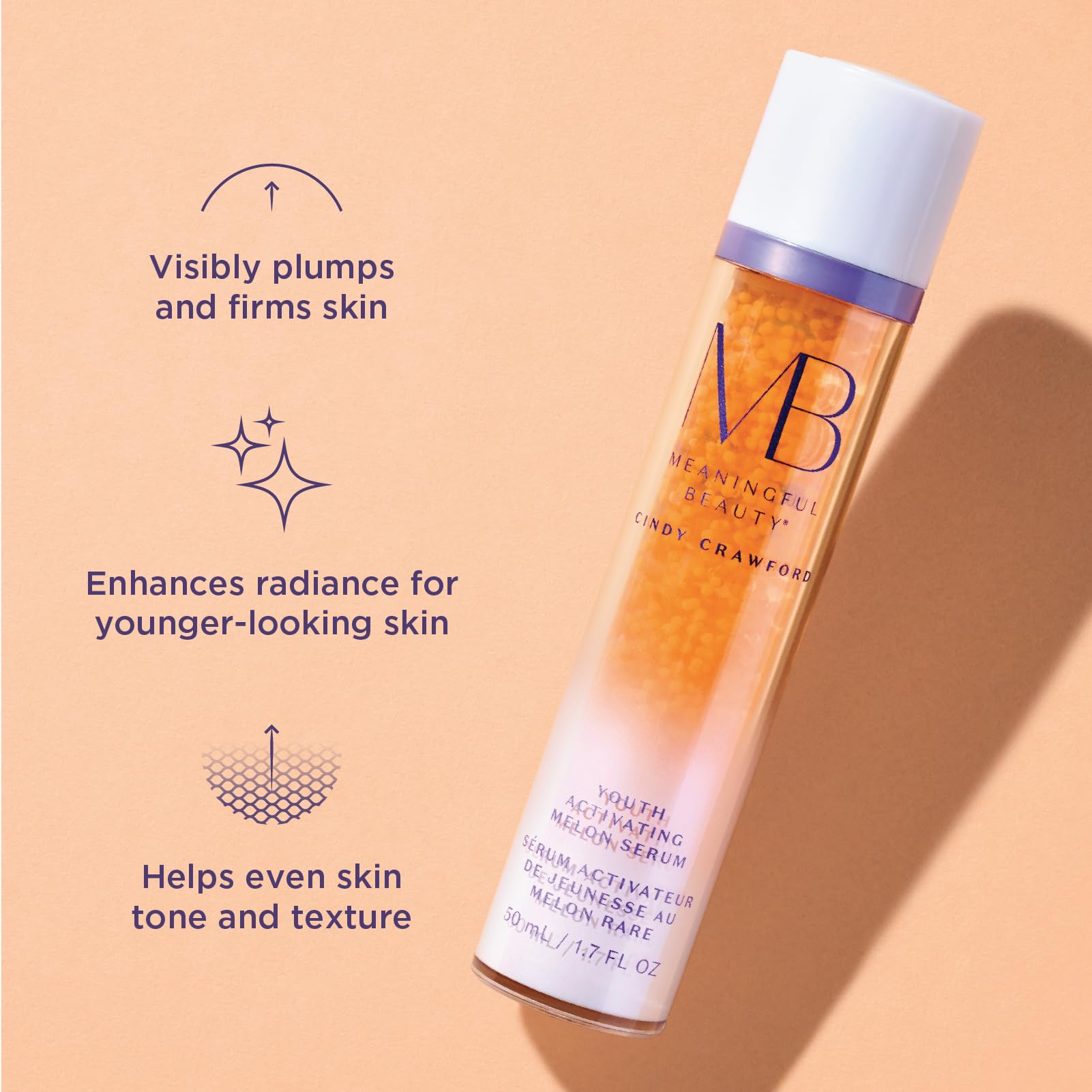 Foto 4 pulgar | Kit De Cuidado De La Piel Meaningful Beauty Antienvejecimiento Con Sérum De Melón, 7 Piezas - Venta Internacional.